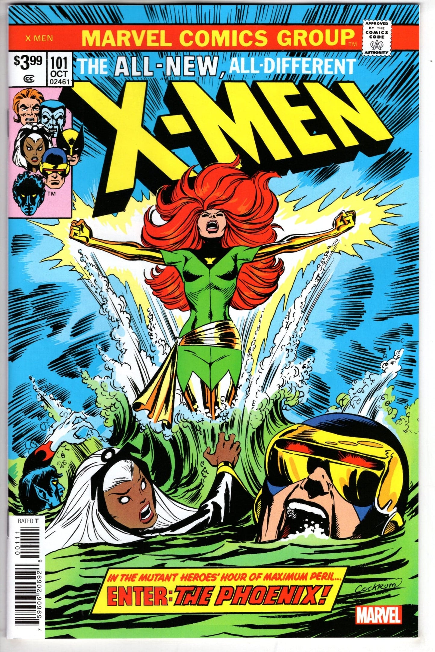 MARVEL PRH COMIC BOOK X-MEN #101 FACSIMILE EDITION