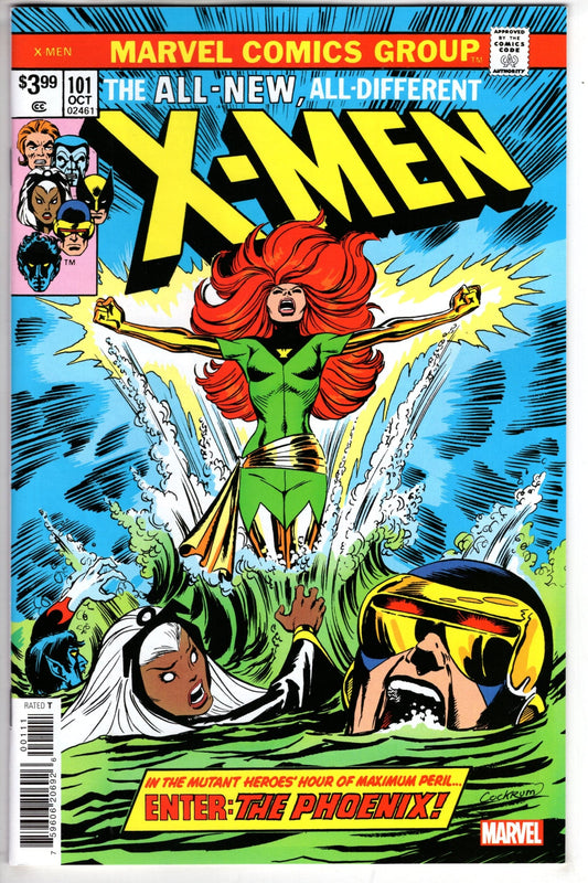 MARVEL PRH COMIC BOOK X-MEN #101 FACSIMILE EDITION