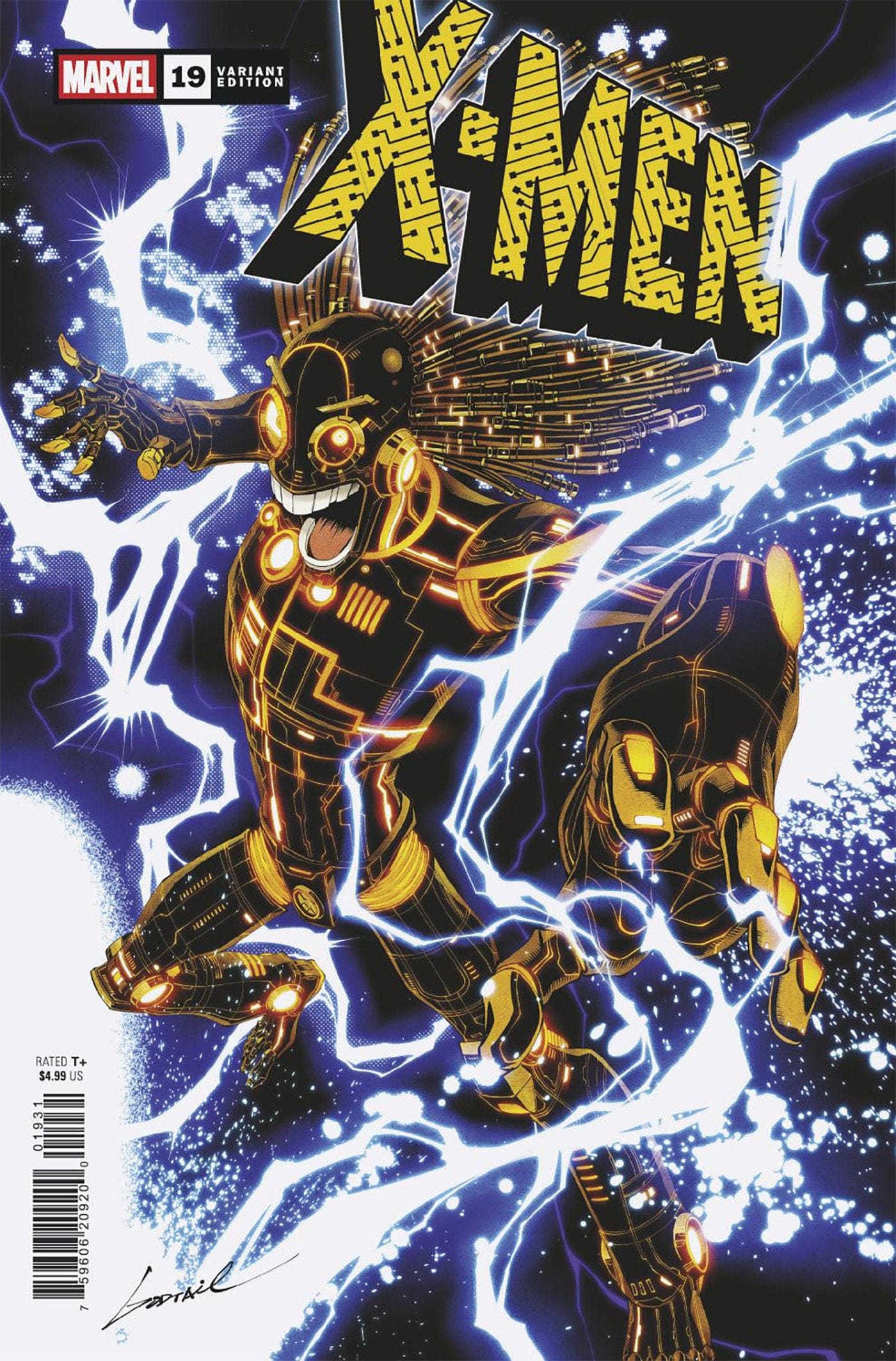 MARVEL PRH COMIC BOOK X-Men #19 Godtail Warlock Variant (VF/NM)