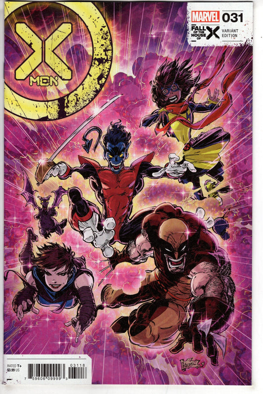 MARVEL PRH COMIC BOOK X-MEN #31 25 COPY INCV KAARE ANDREWS VAR