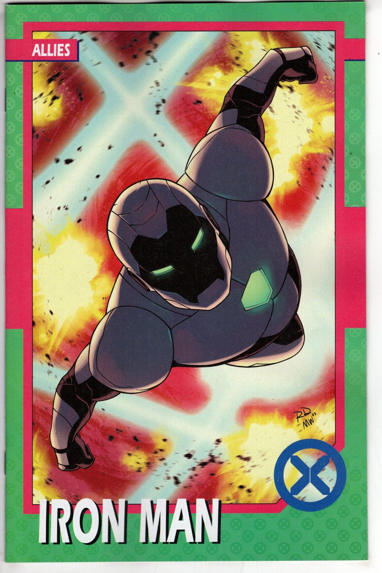 MARVEL PRH COMIC BOOK X-MEN #32 RUSSELL DAUTERMAN TRADING CARD VAR