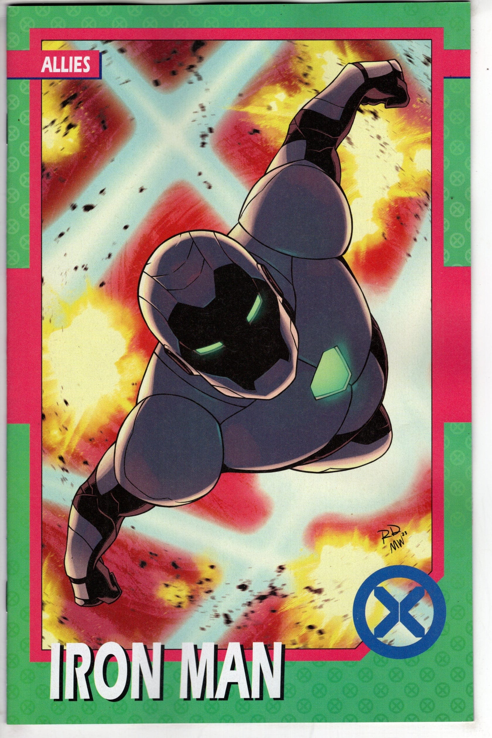 MARVEL PRH COMIC BOOK X-MEN #32 RUSSELL DAUTERMAN TRADING CARD VAR