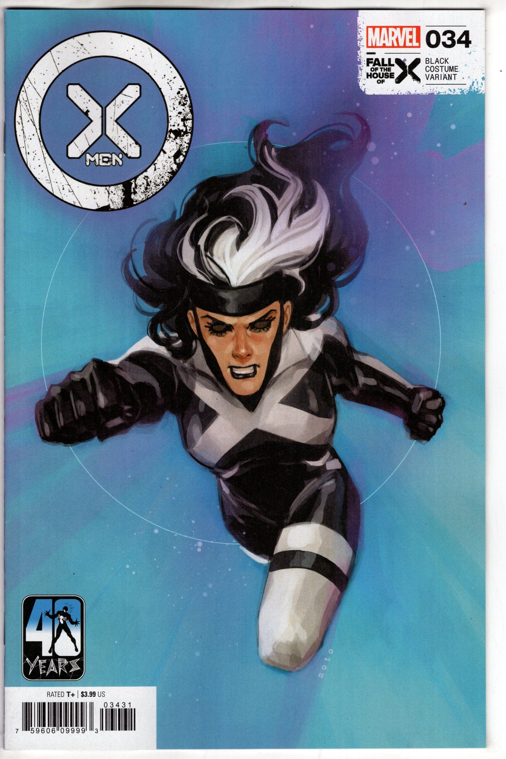 MARVEL PRH COMIC BOOK X-MEN #34 TERRY DODSON BLACK COSTUME VAR