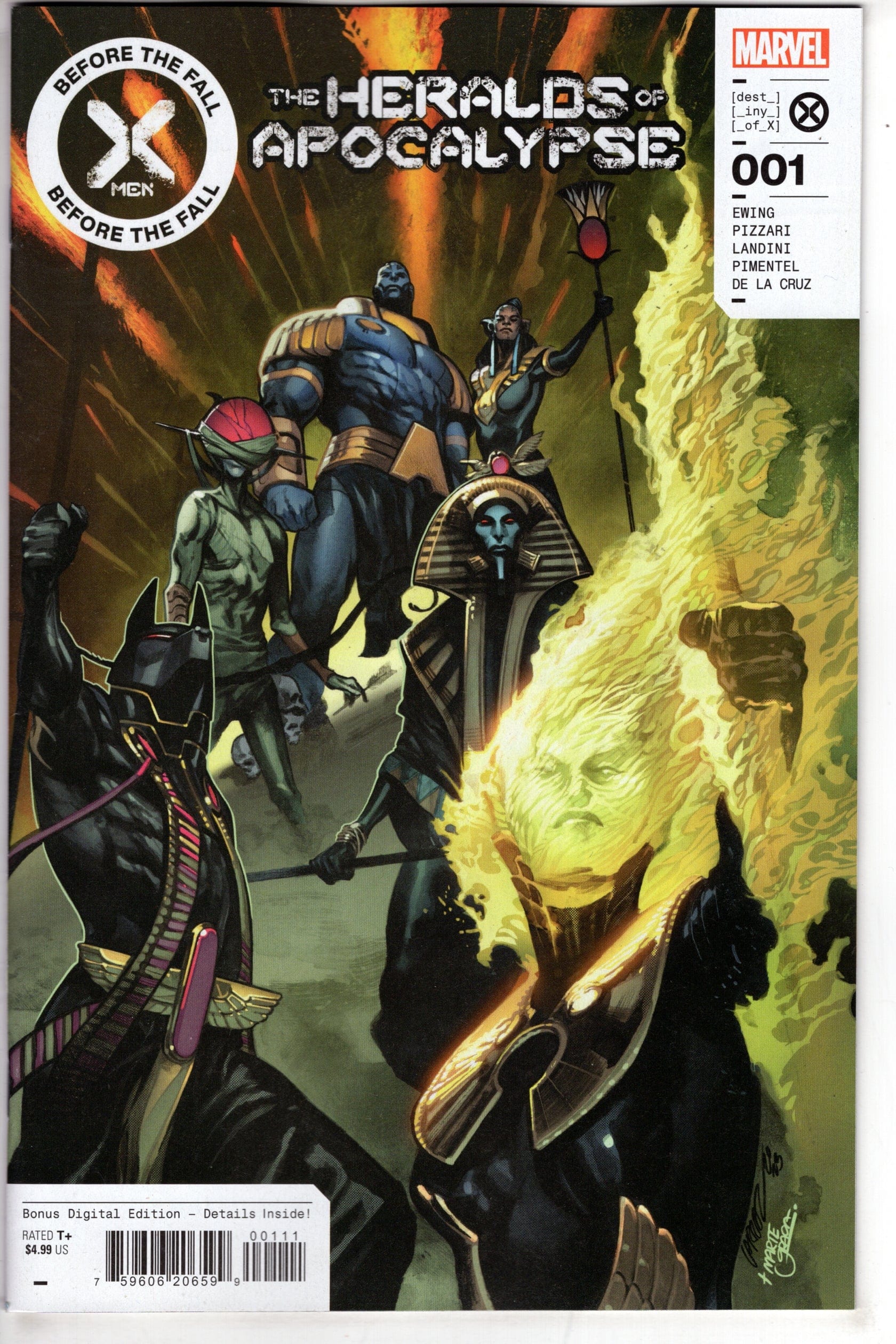 MARVEL PRH COMIC BOOK X-MEN BEFORE FALL HERALDS OF APOCALYPSE #1