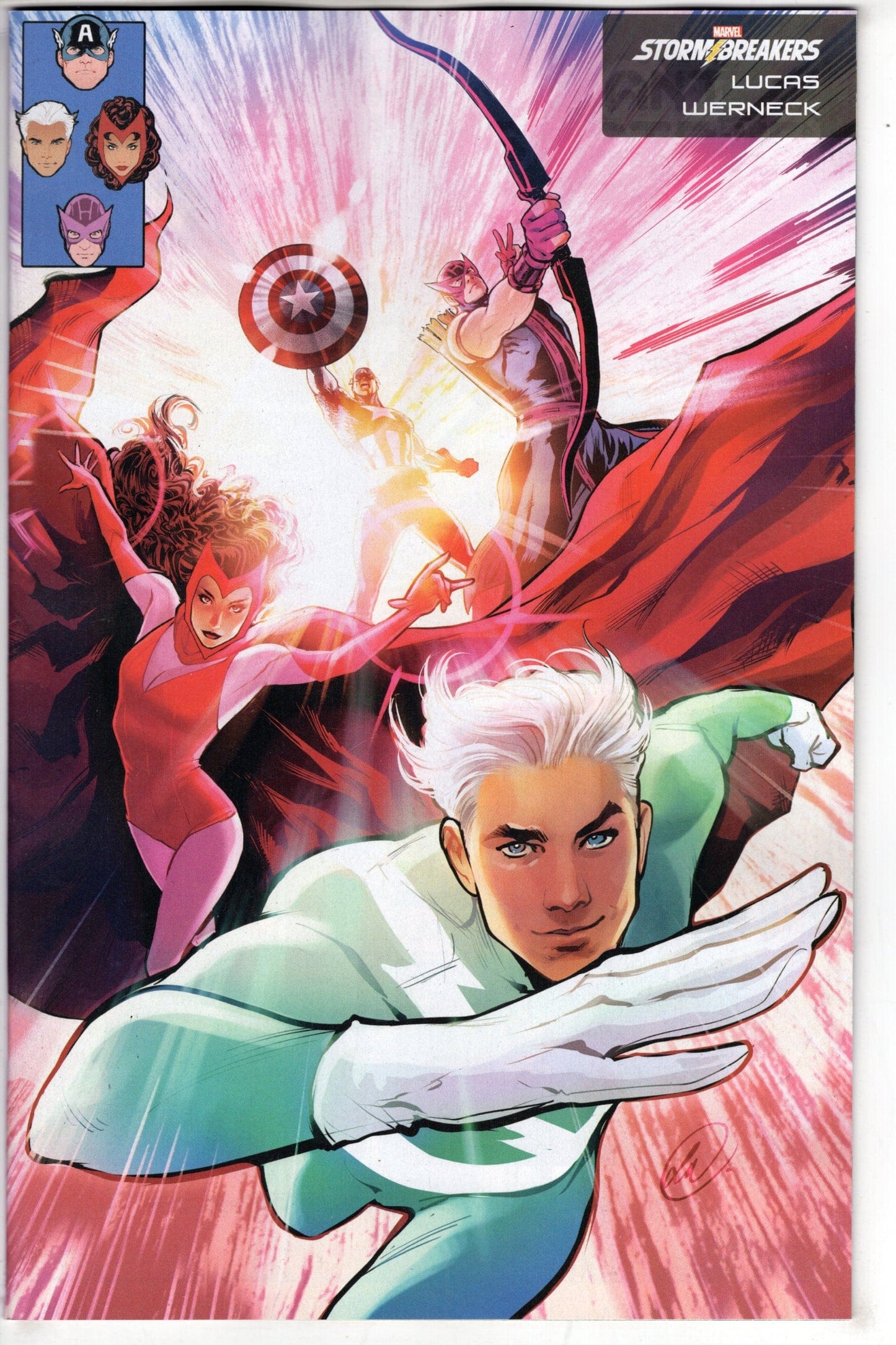 MARVEL PRH COMIC BOOK X-MEN BEFORE FALL MUTANTS FIRST STRIKE #1 STORMBREAKER VAR