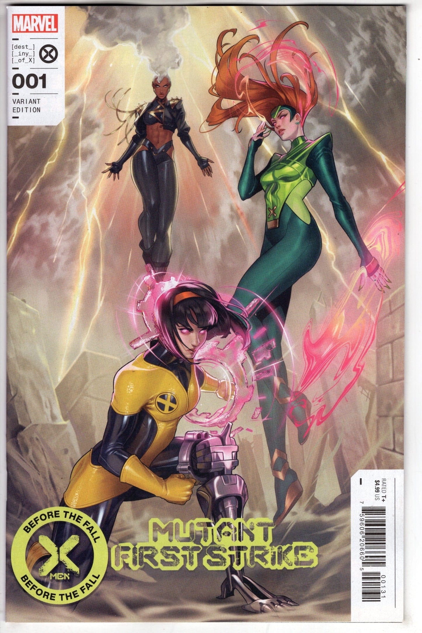 MARVEL PRH COMIC BOOK X-MEN BEFORE FALL MUTANTS FIRST STRIKE #1 VEGA VAR