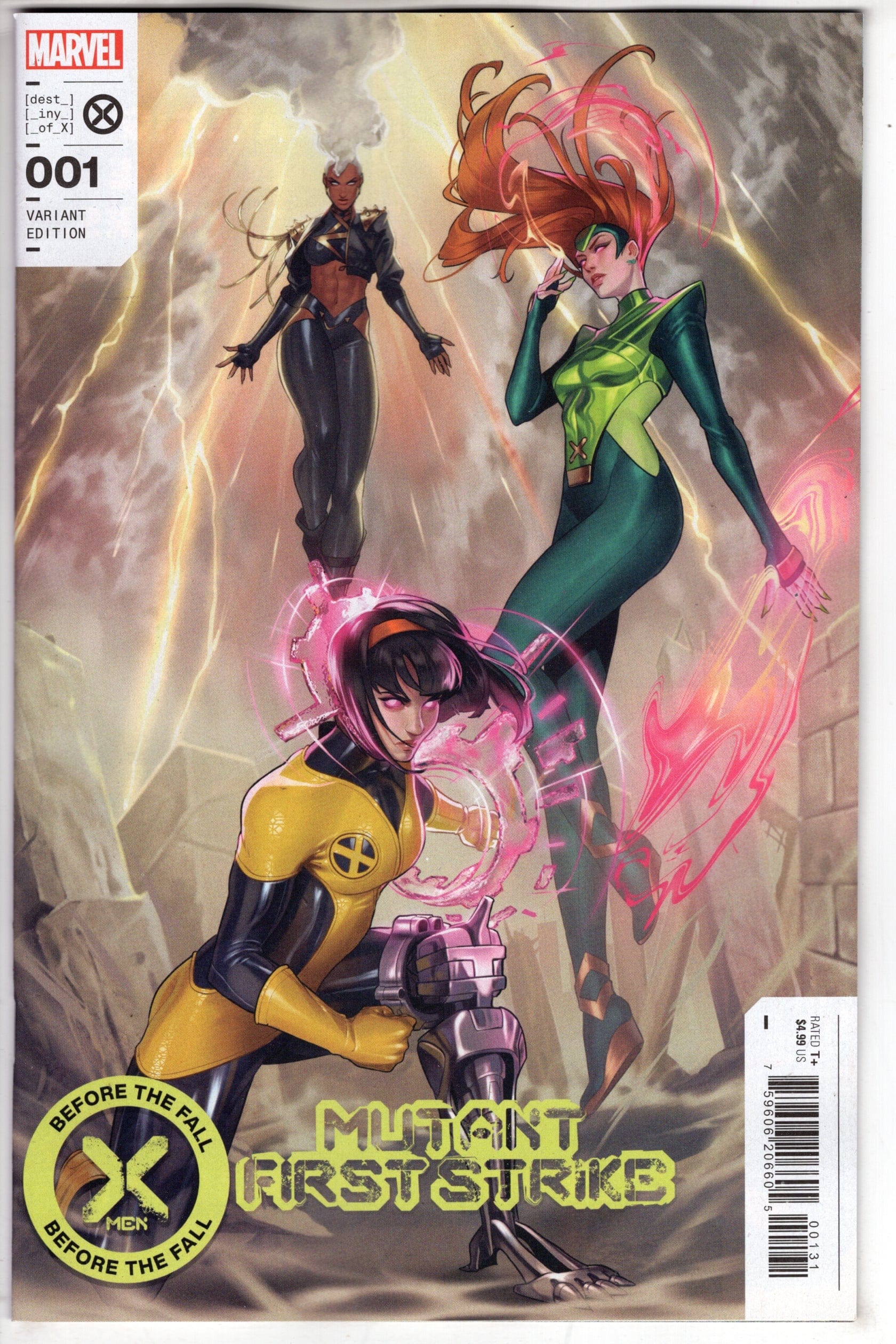 MARVEL PRH COMIC BOOK X-MEN BEFORE FALL MUTANTS FIRST STRIKE #1 VEGA VAR