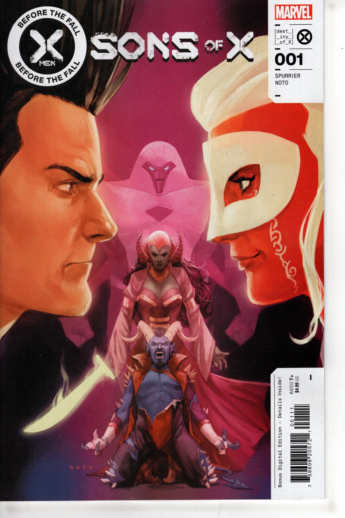 MARVEL PRH COMIC BOOK X-MEN BEFORE THE FALL SONS OF X #1