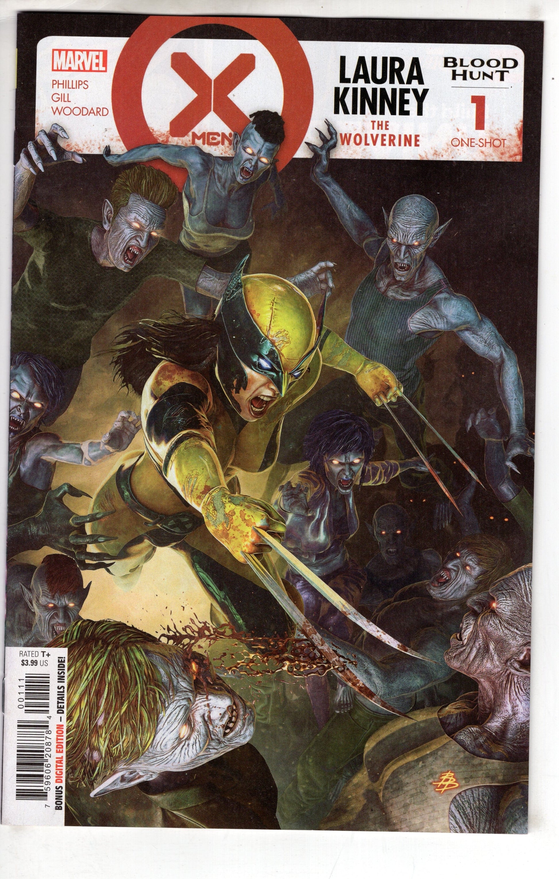 MARVEL PRH COMIC BOOK X-MEN BLOOD HUNT LAURA KINNEY THE WOLVERINE #1