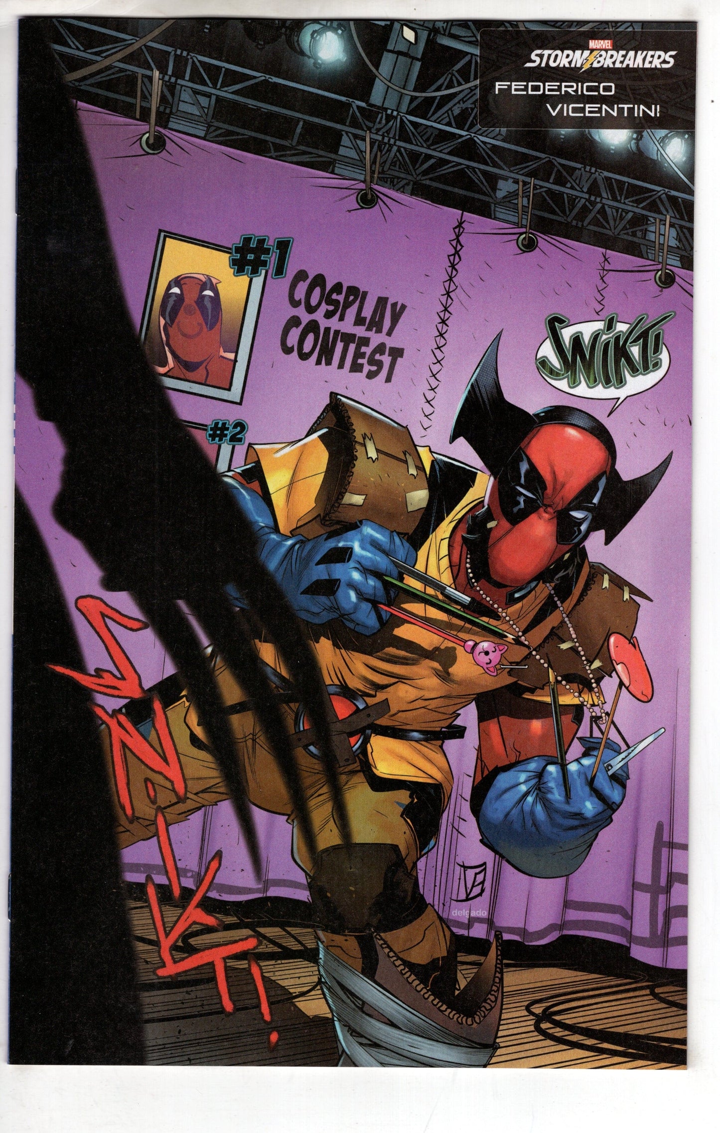 MARVEL PRH COMIC BOOK X-MEN BLOOD HUNT LAURA KINNEY THE WOLVERINE #1 VICENTINI VAR