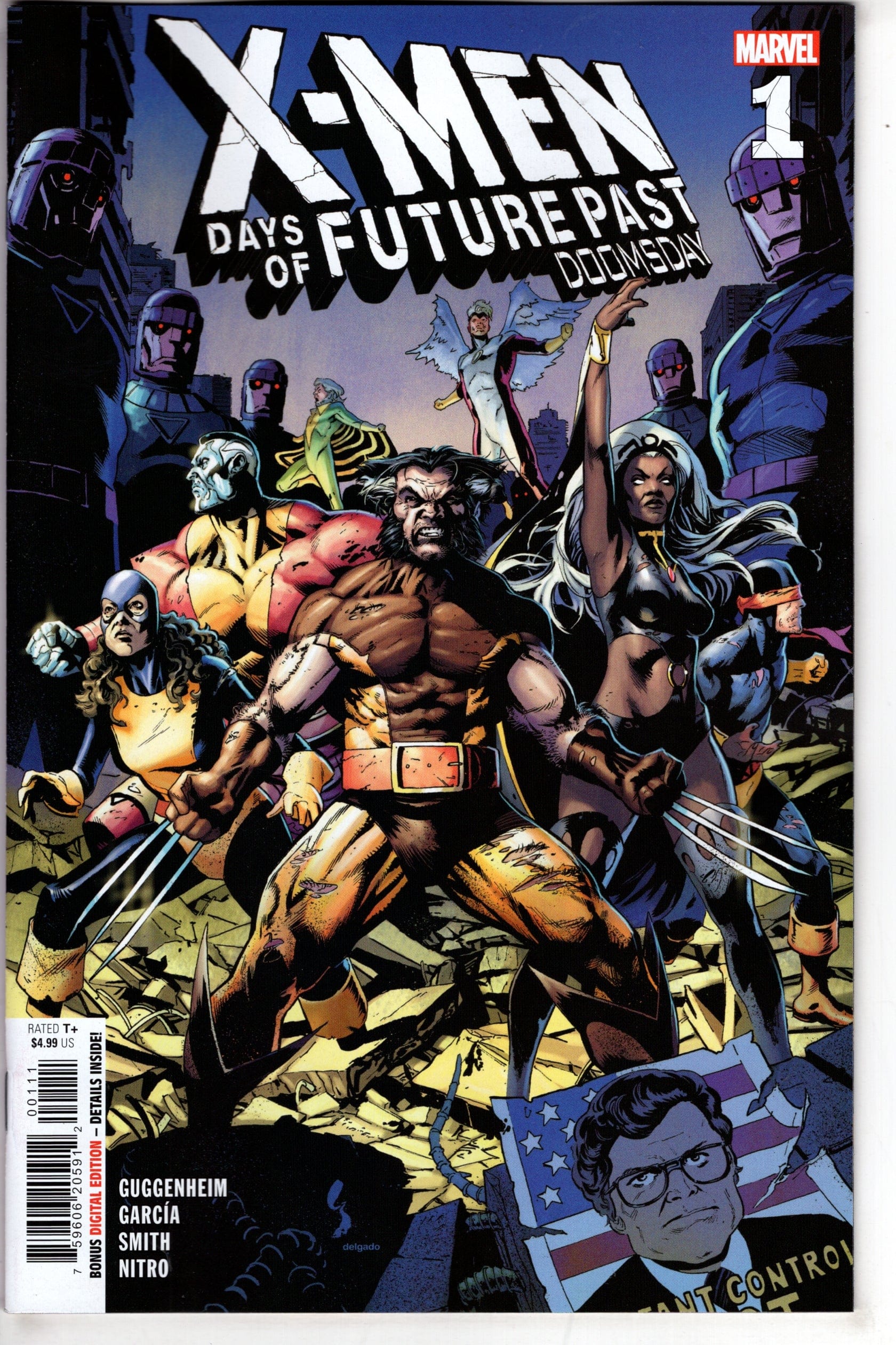 MARVEL PRH COMIC BOOK X-MEN DAYS OF FUTURE PAST DOOMSDAY #1 (OF 4)