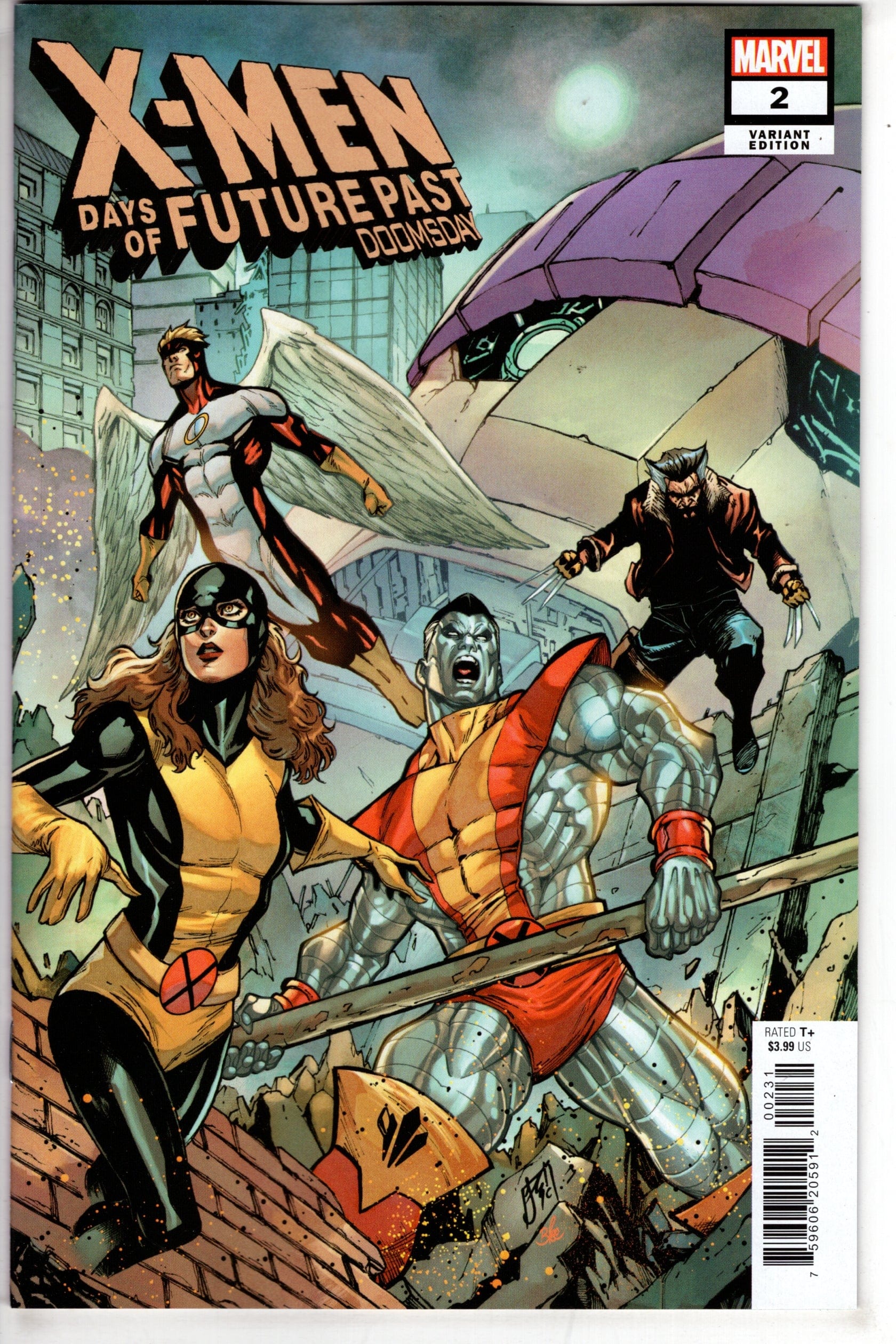 MARVEL PRH COMIC BOOK X-MEN DAYS OF FUTURE PAST DOOMSDAY #2 (OF 4) CASELLI VAR