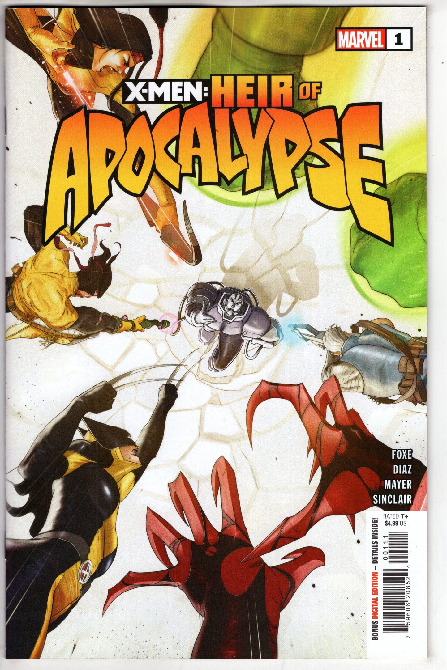 MARVEL PRH COMIC BOOK X-MEN HEIR OF APOCALYPSE #1