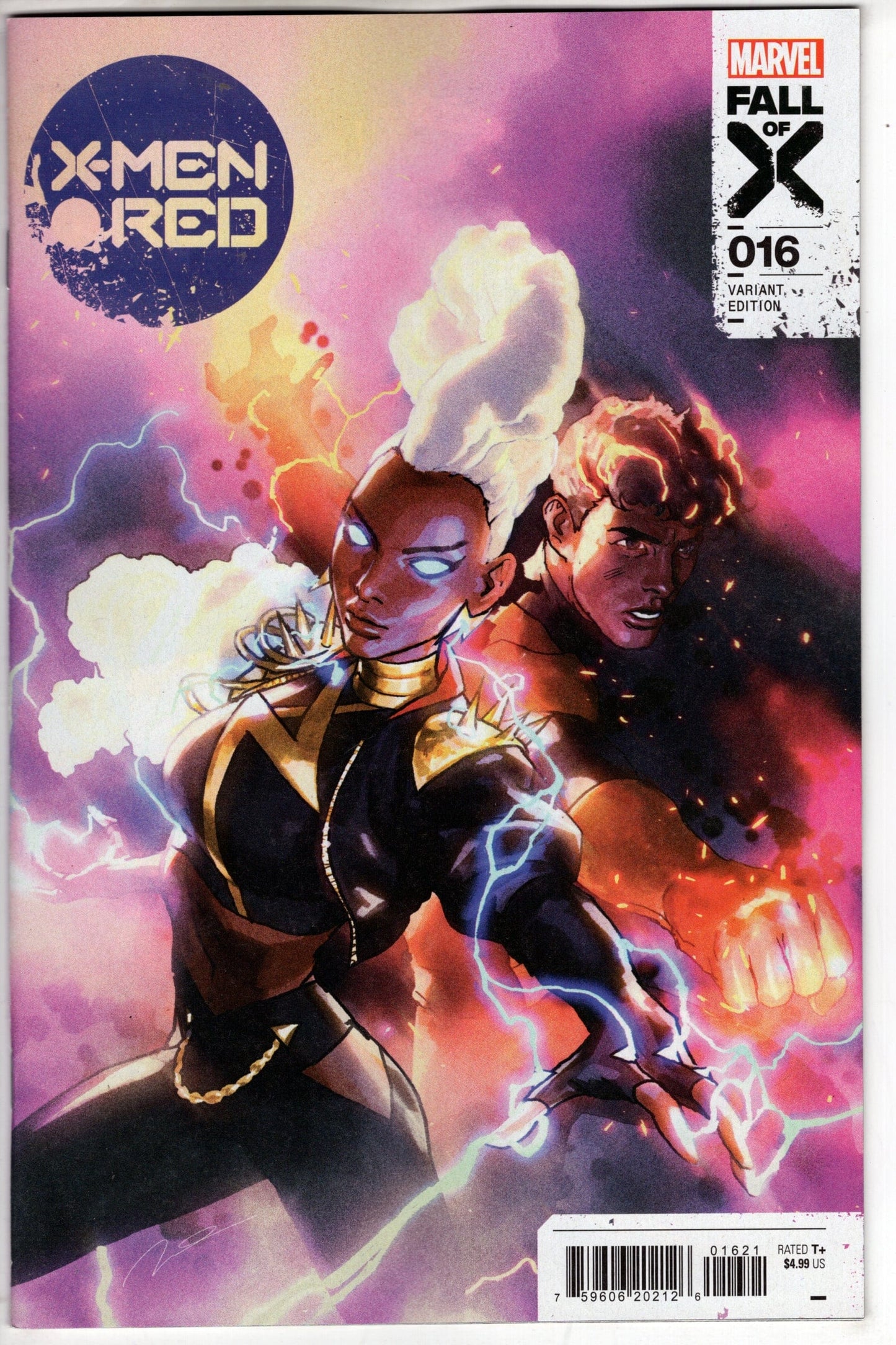 MARVEL PRH COMIC BOOK X-MEN RED #16 GERALD PAREL VAR