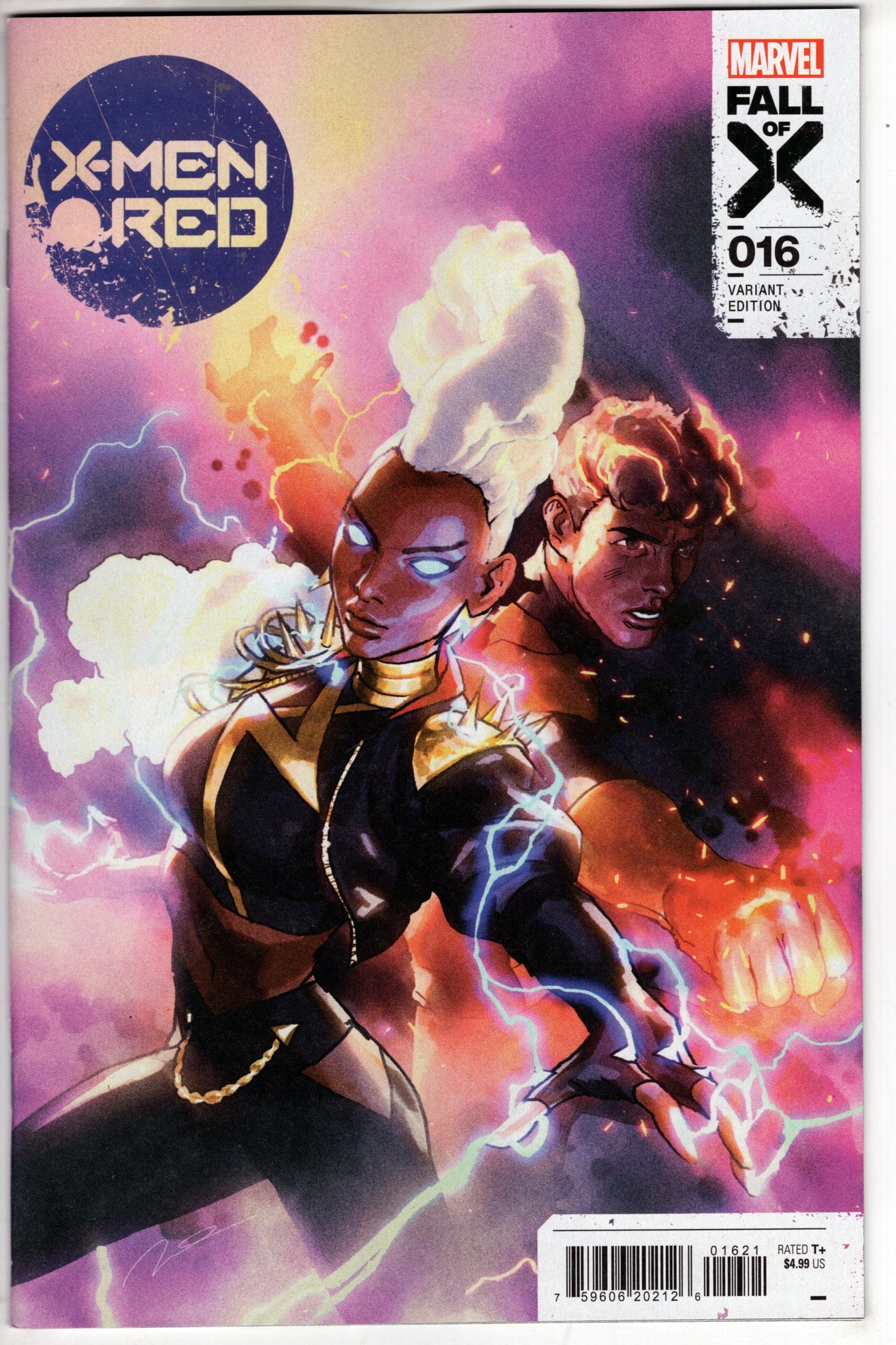 MARVEL PRH COMIC BOOK X-MEN RED #16 GERALD PAREL VAR