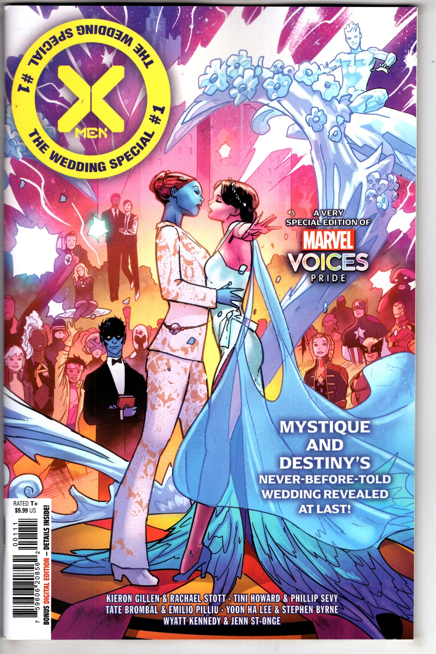 MARVEL PRH COMIC BOOK X-MEN WEDDING SPECIAL #1