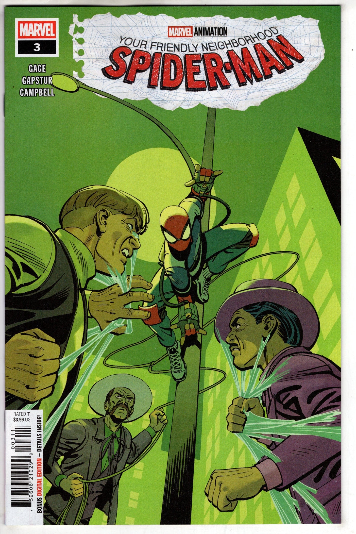 MARVEL PRH COMIC BOOK YOUR FRIENDLY NEIGHBORHOOD SPIDER-MAN #3 (OF 5)