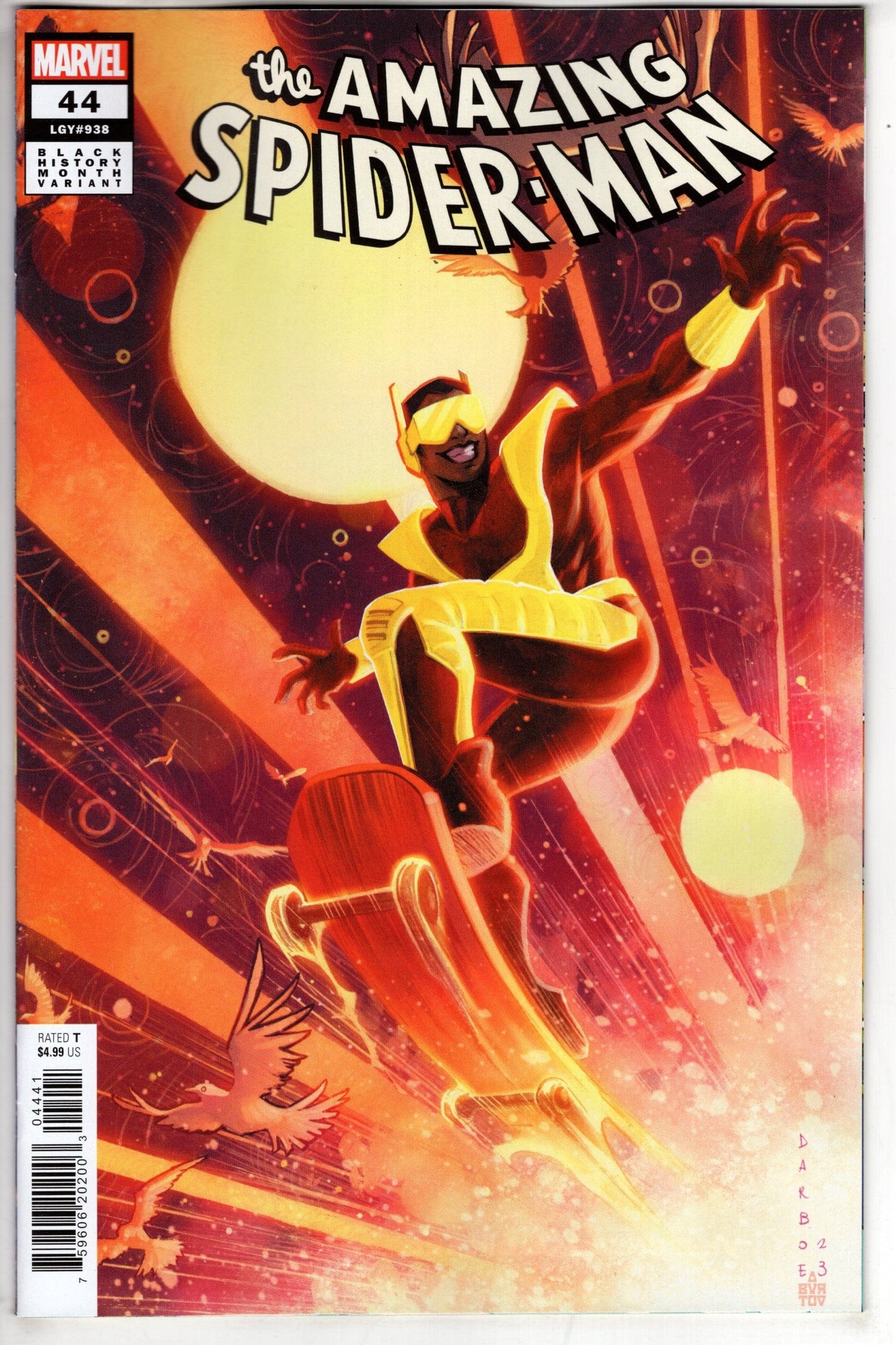 MARVEL PRH COMIC BOOKS AMAZING SPIDER-MAN #44 DARBOE BLACK HISTORY MONTH VAR