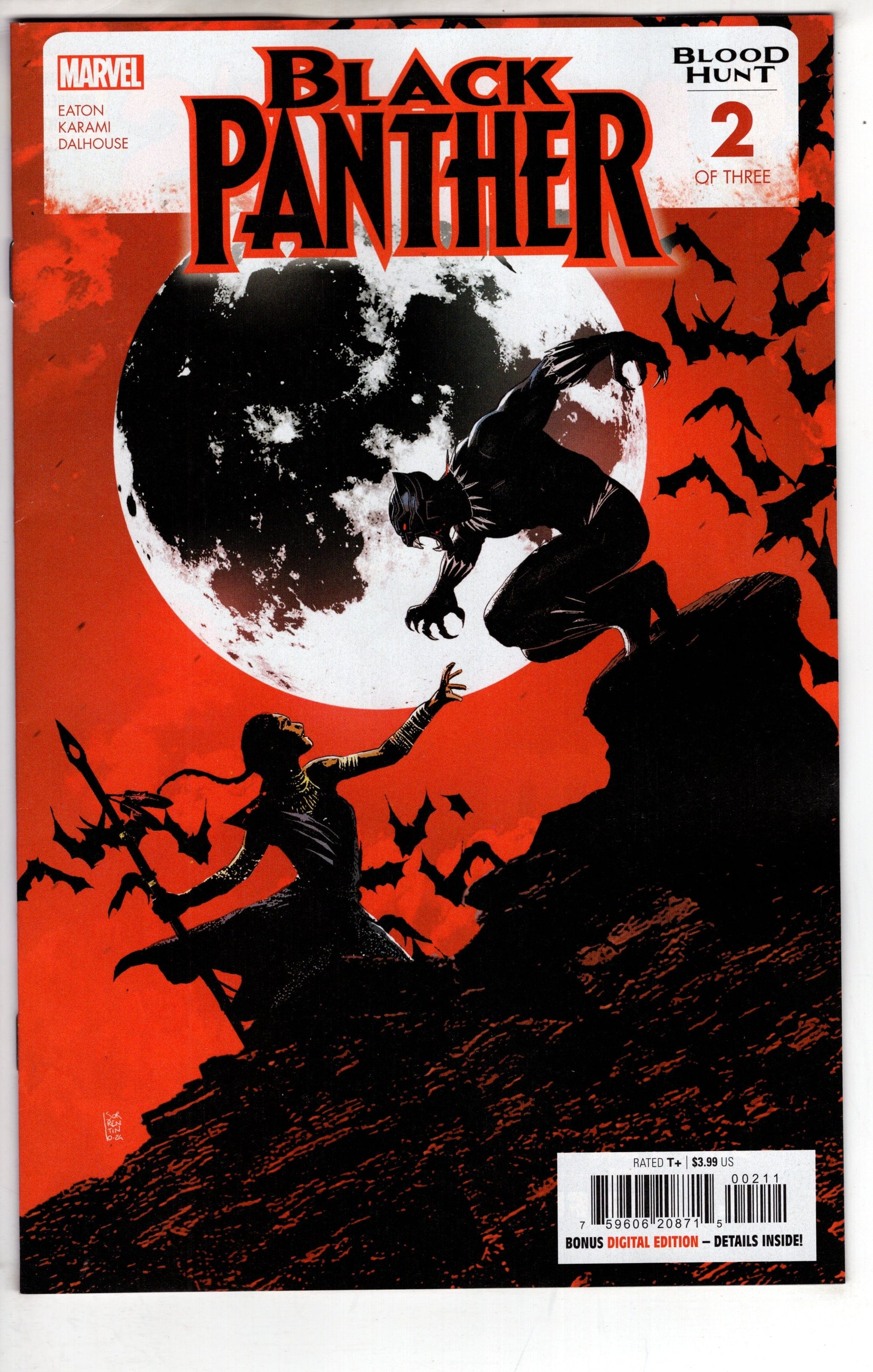 MARVEL PRH COMIC BOOKS BLACK PANTHER BLOOD HUNT #2