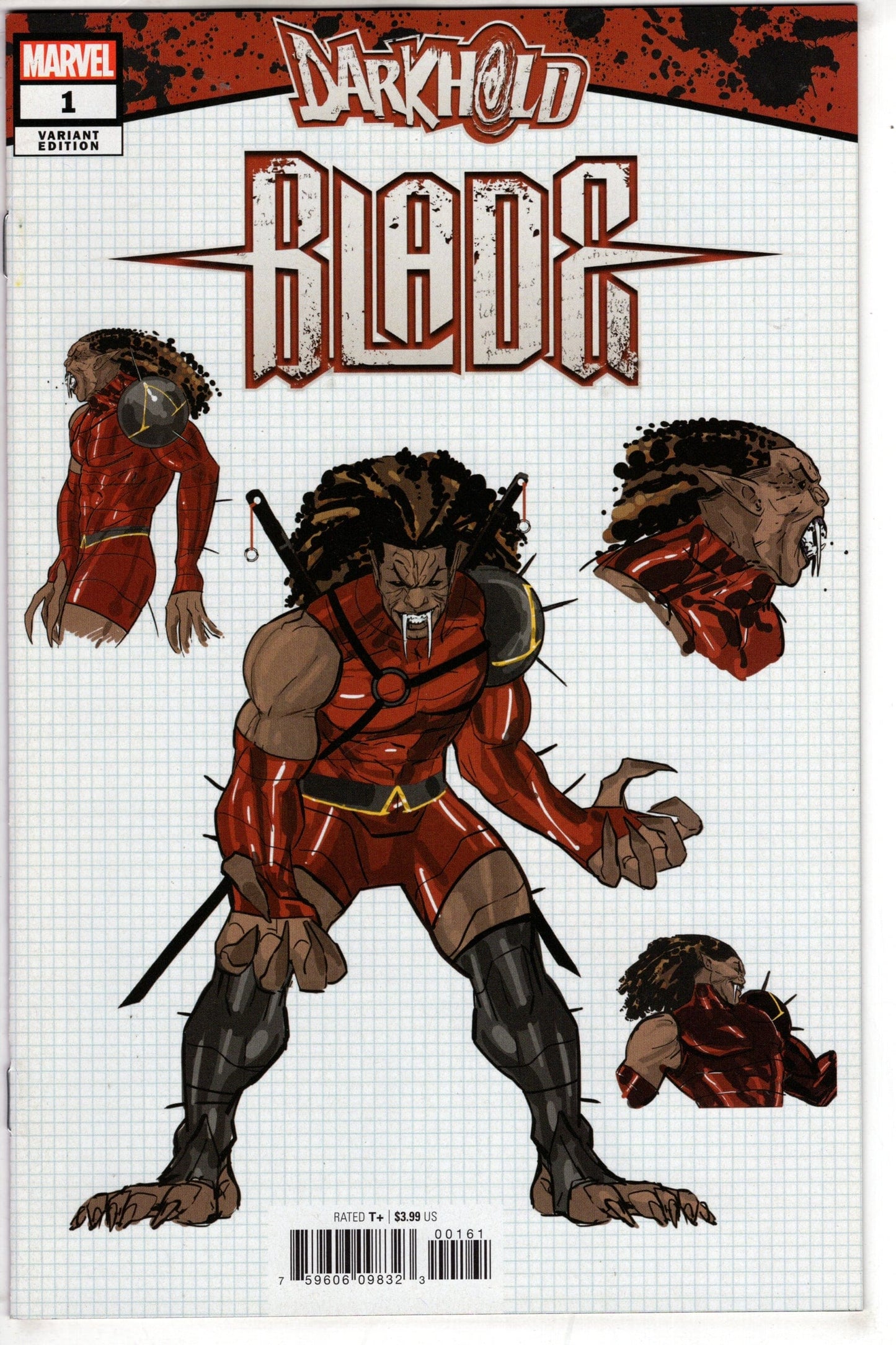 MARVEL PRH COMIC BOOKS DARKHOLD BLADE #1 TORMEY DESIGN VAR