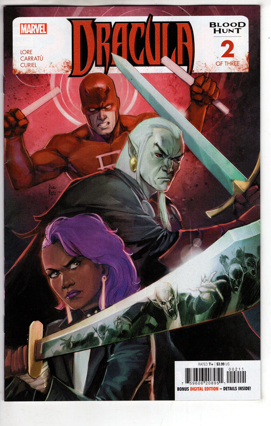 MARVEL PRH COMIC BOOKS DRACULA BLOOD HUNT #2