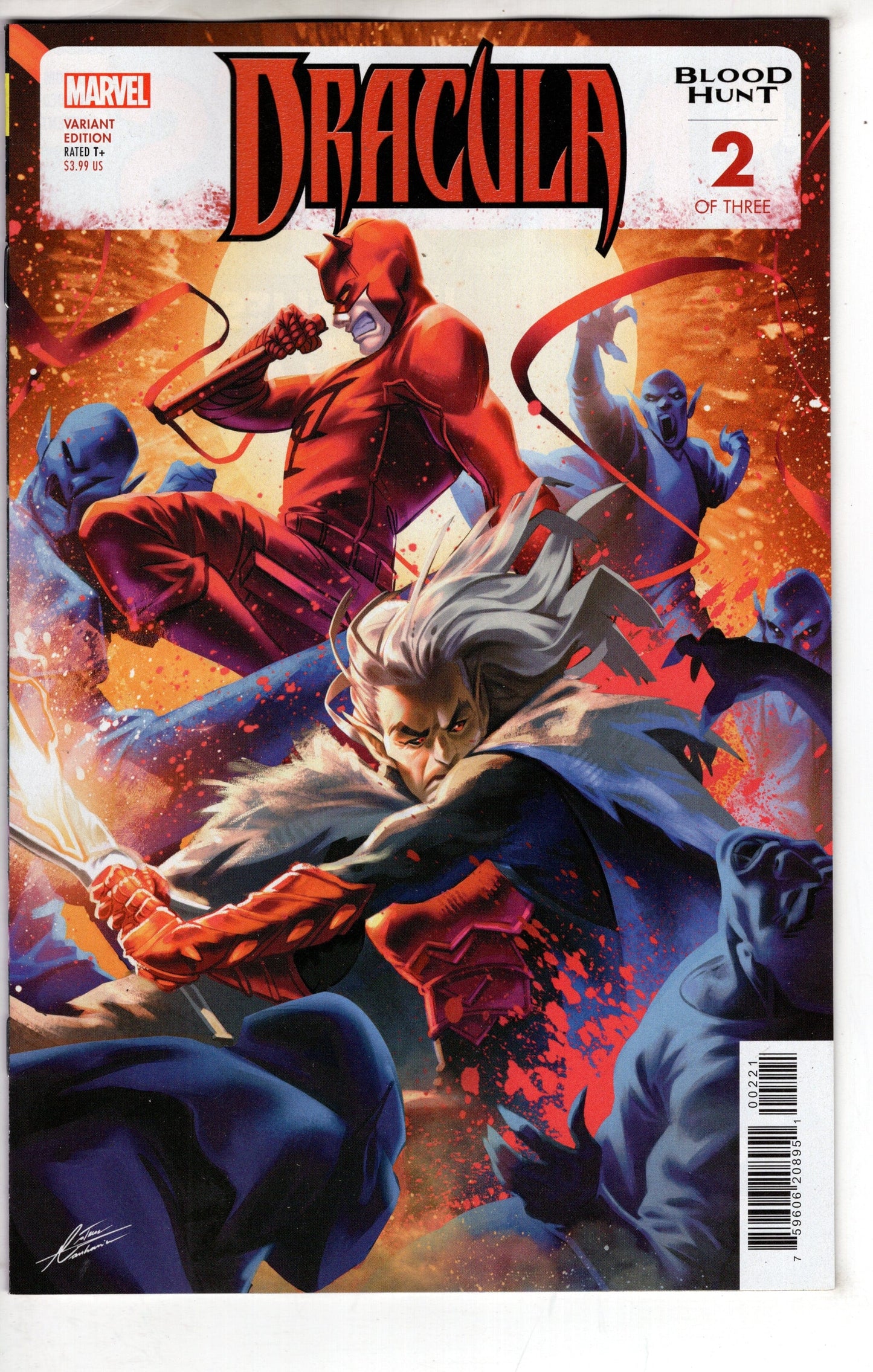 MARVEL PRH COMIC BOOKS DRACULA BLOOD HUNT #2 MATEUS MANHANINI VAR