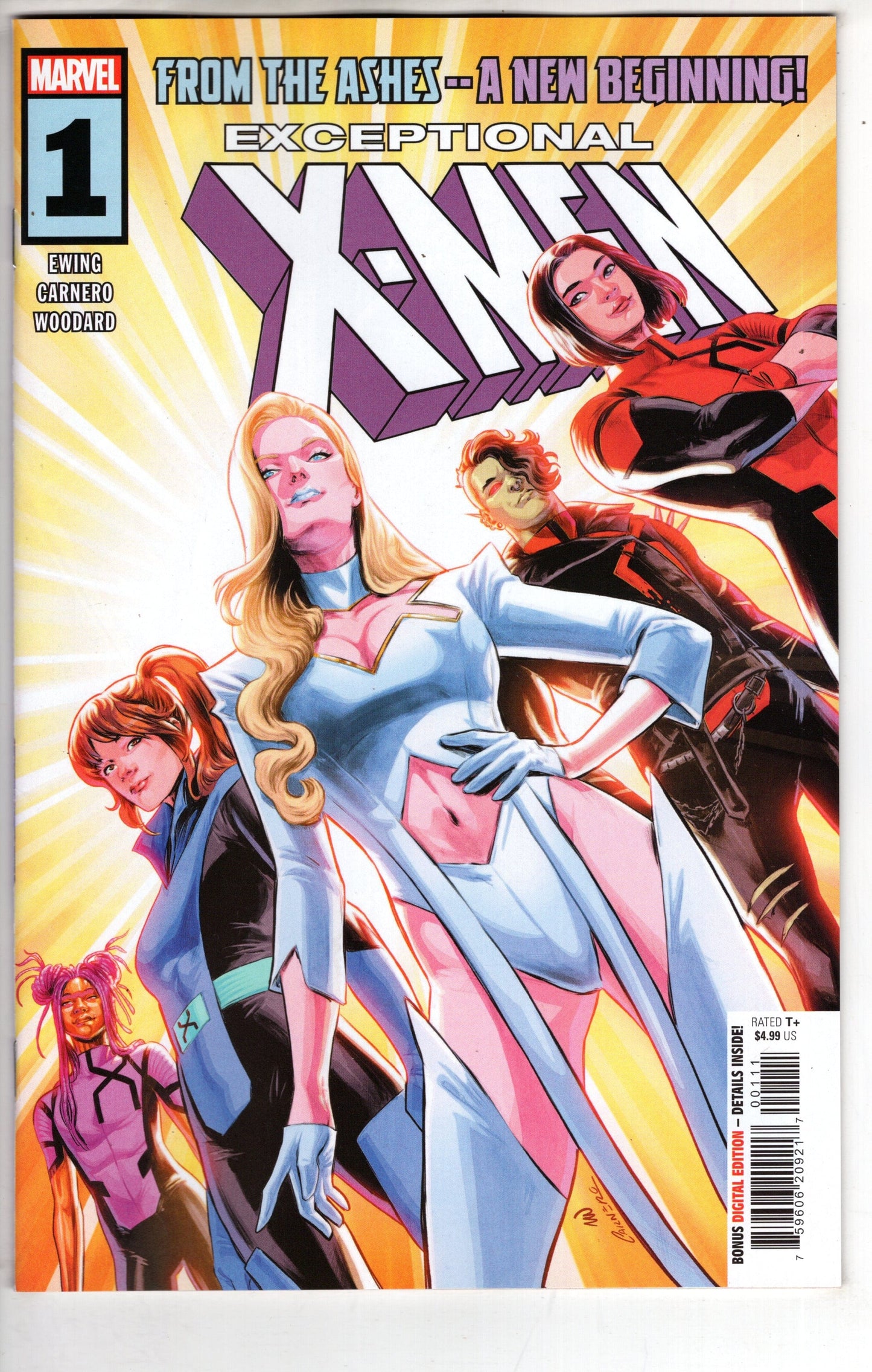 MARVEL PRH COMIC BOOKS EXCEPTIONAL X-MEN #1