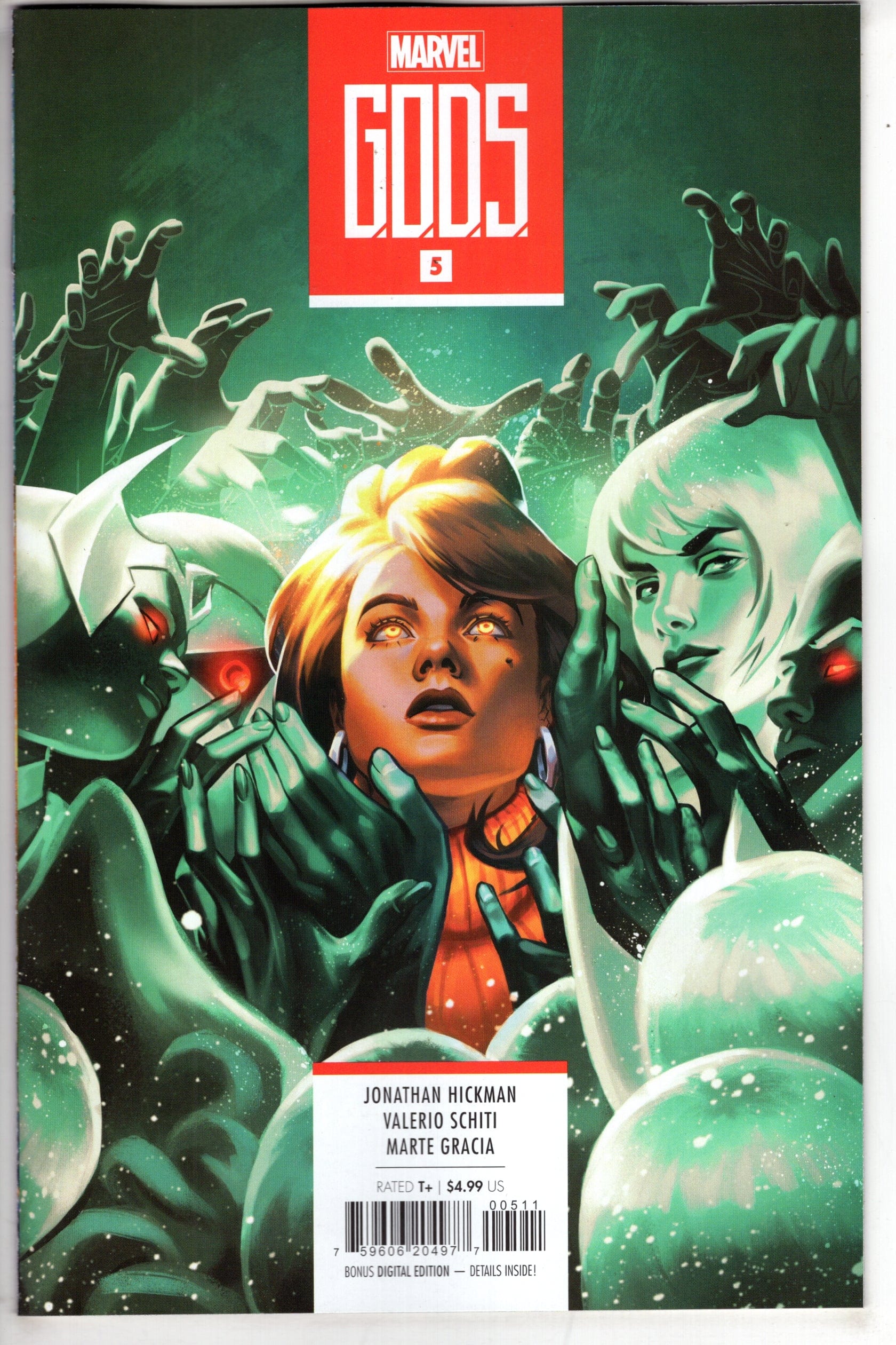 MARVEL PRH COMIC BOOKS GODS #5