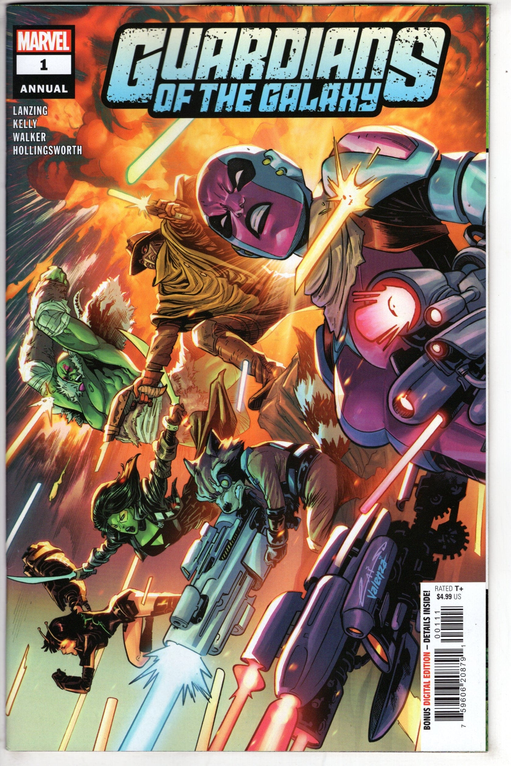 MARVEL PRH COMIC BOOKS GUARDIANS OF THE GALAXY ANNUAL #1