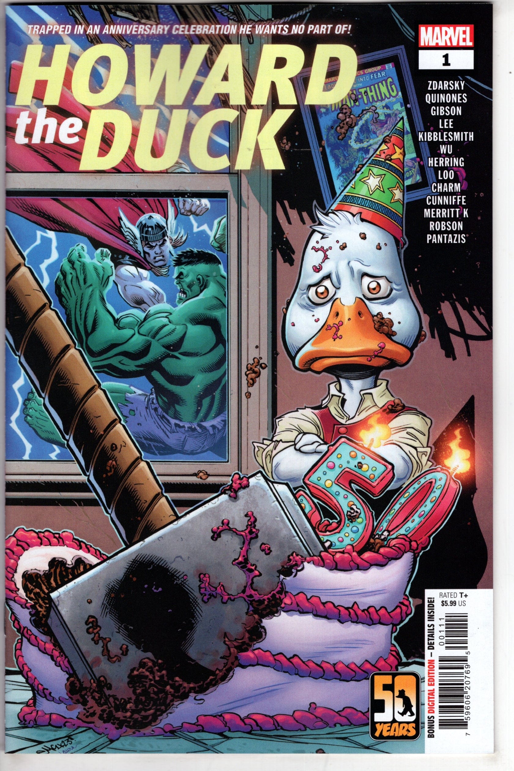 MARVEL PRH COMIC BOOKS HOWARD THE DUCK #1