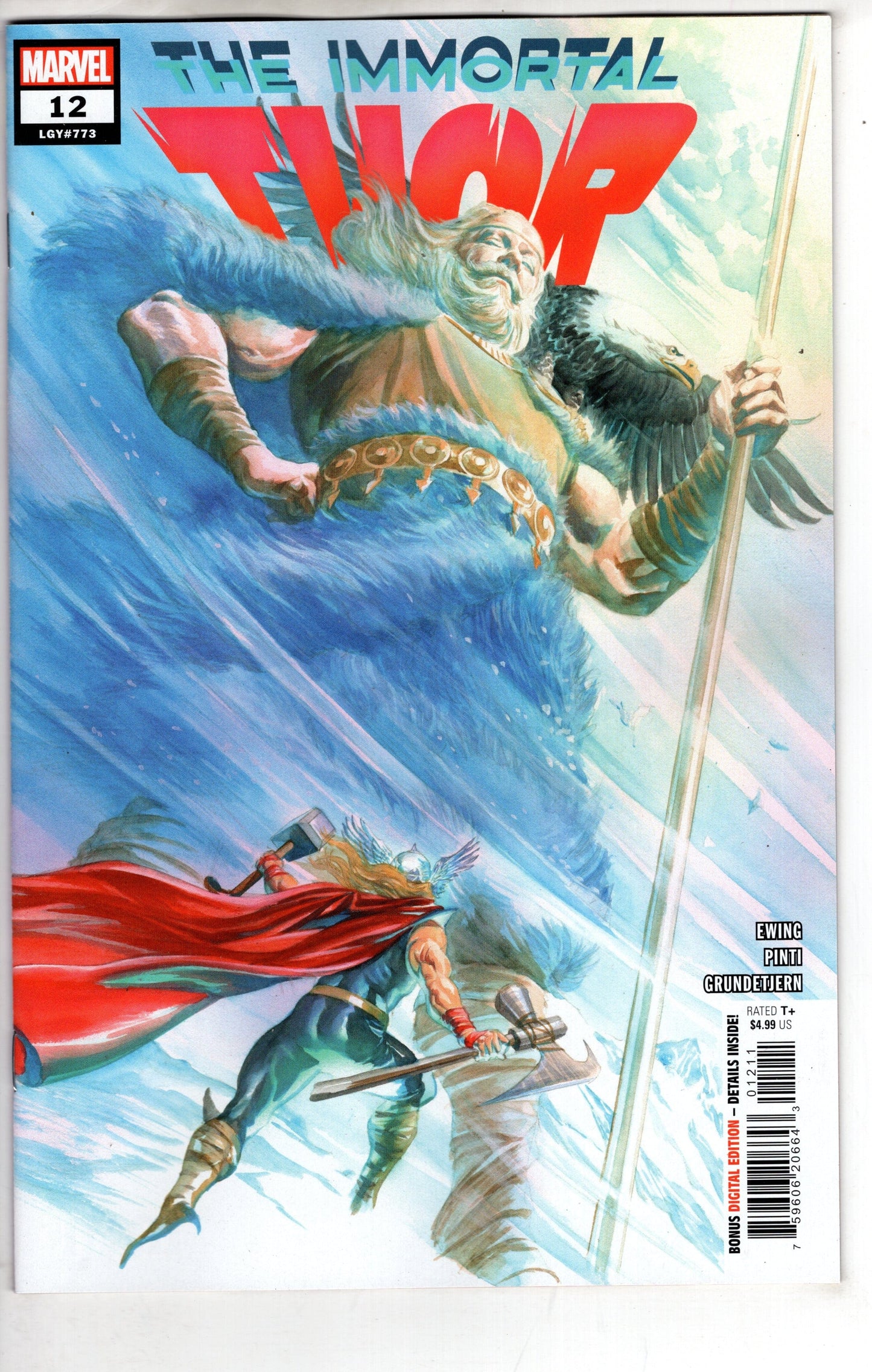 MARVEL PRH COMIC BOOKS IMMORTAL THOR #12