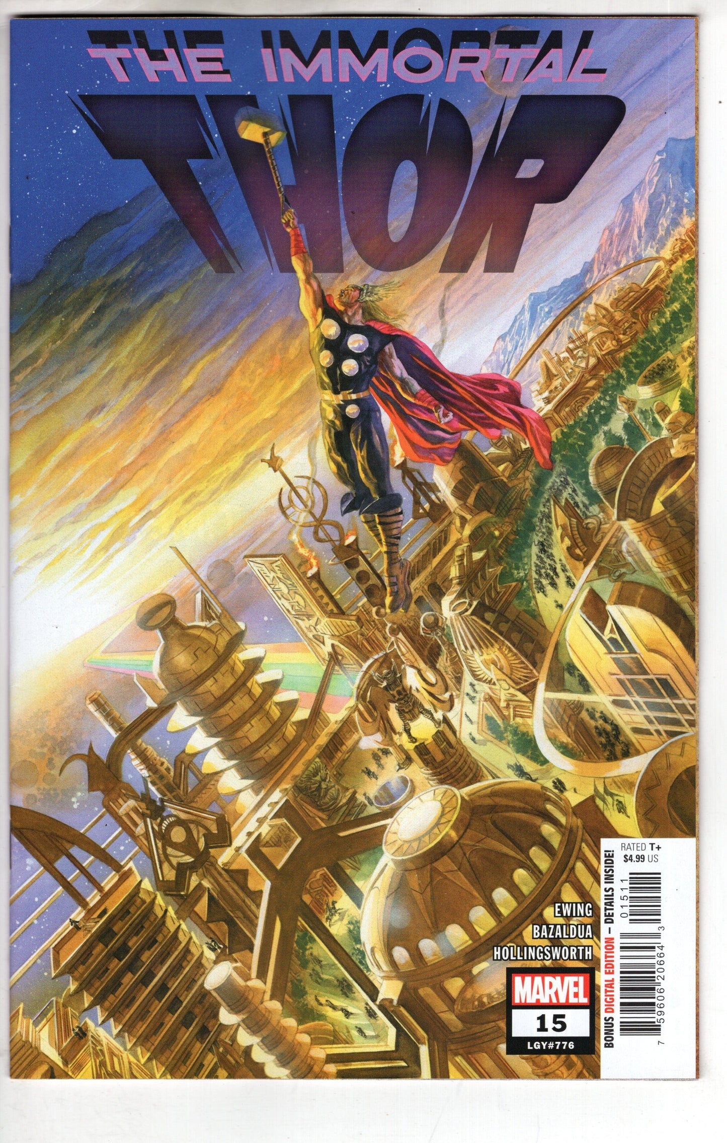 MARVEL PRH COMIC BOOKS IMMORTAL THOR #15