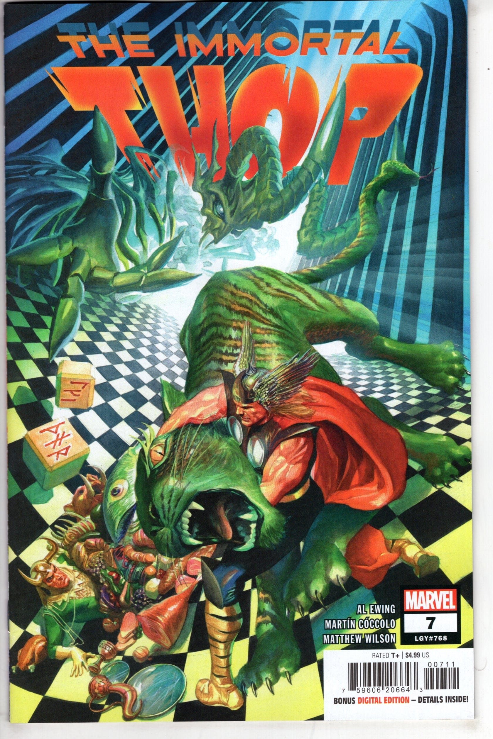 MARVEL PRH COMIC BOOKS IMMORTAL THOR #7