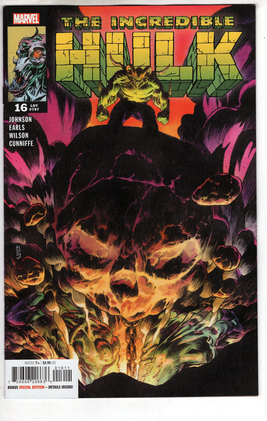 MARVEL PRH COMIC BOOKS INCREDIBLE HULK #16