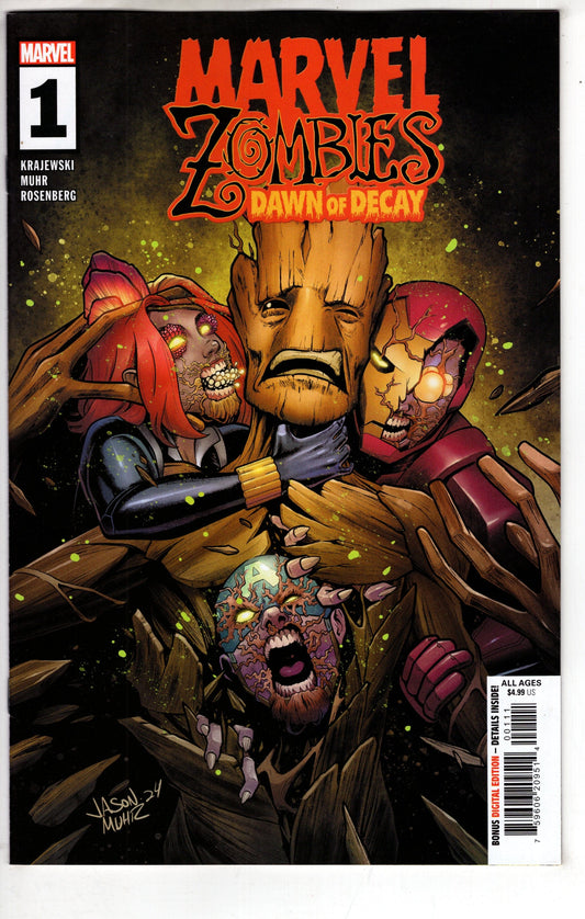 MARVEL PRH COMIC BOOKS MARVEL ZOMBIES DAWN OF DECAY #1 (OF 4)