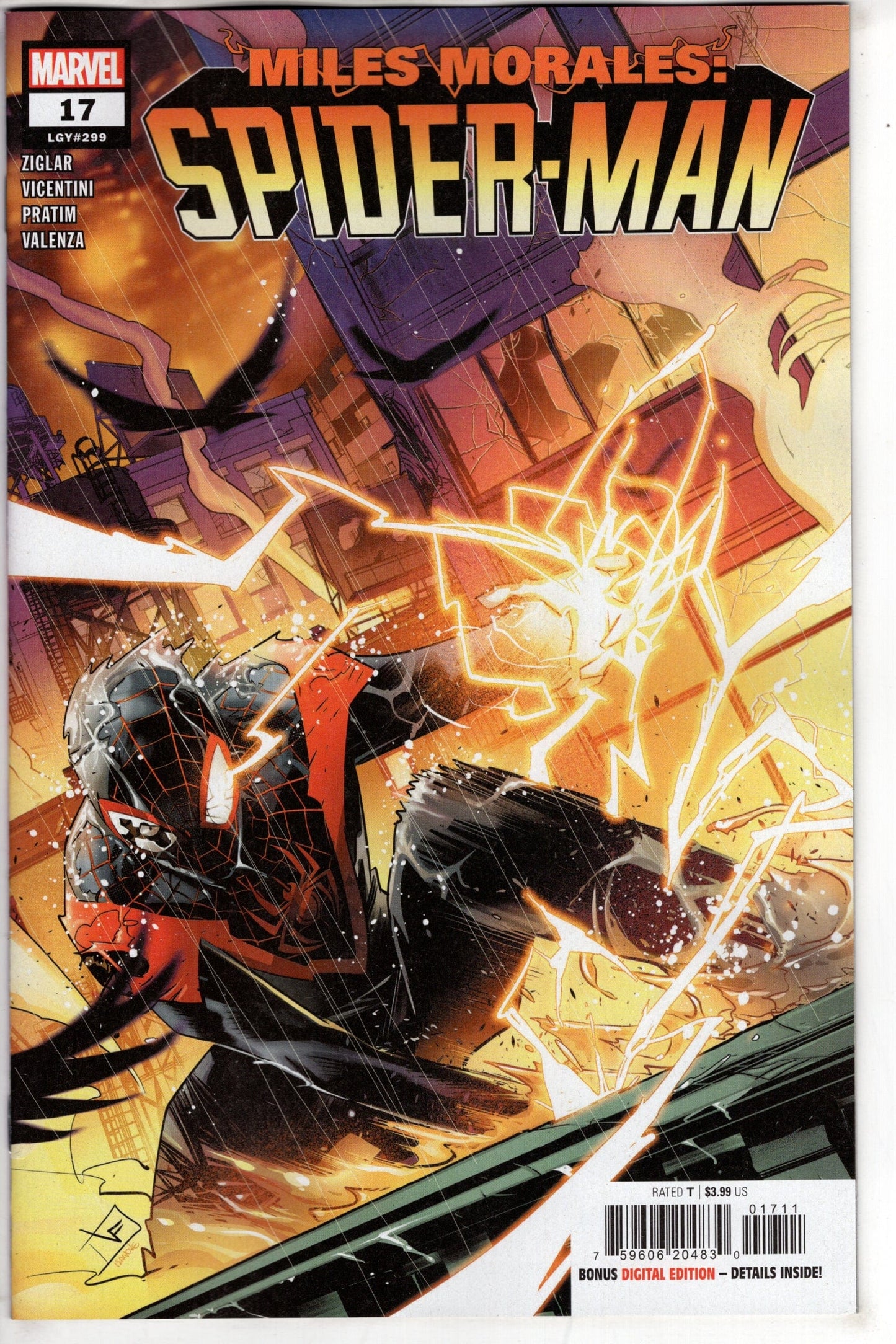 MARVEL PRH COMIC BOOKS MILES MORALES SPIDER-MAN #17