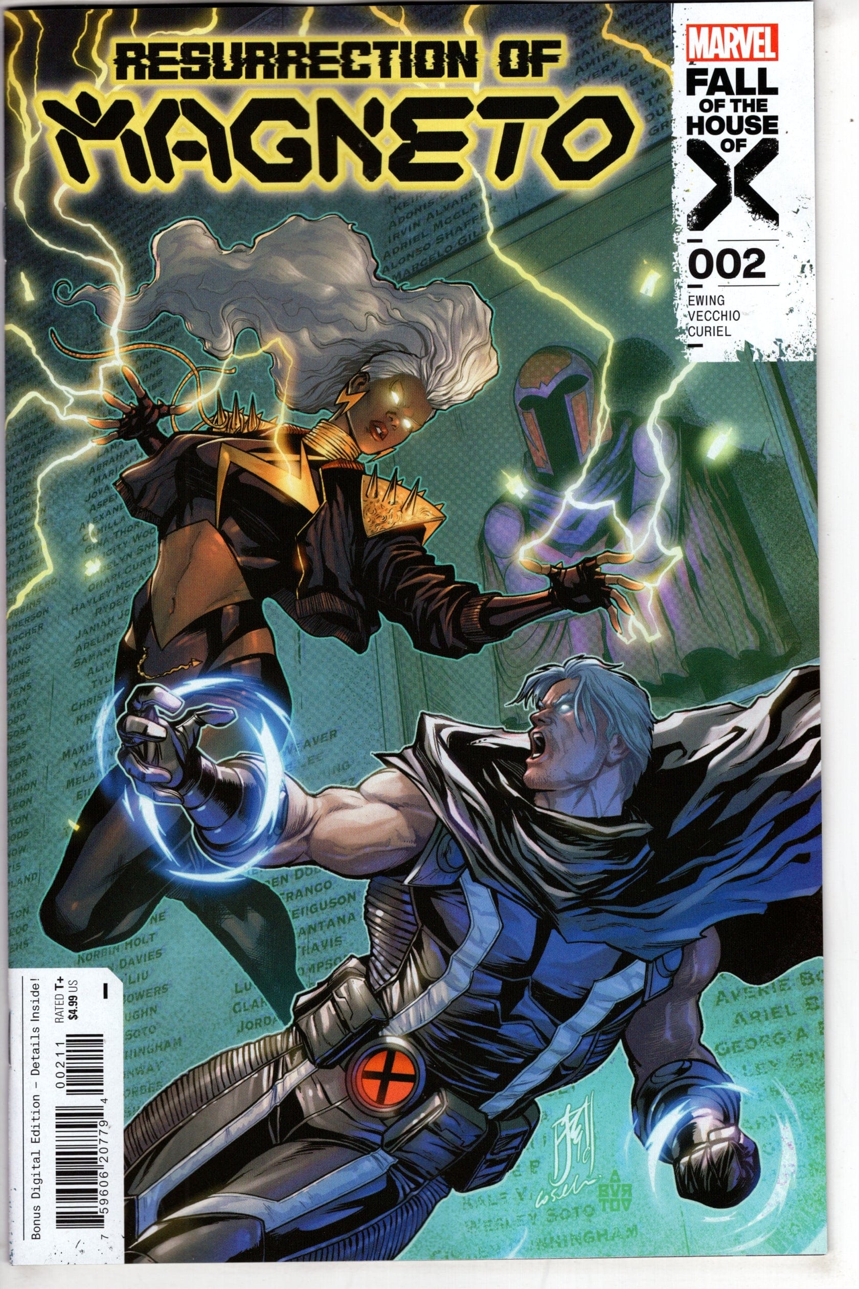 MARVEL PRH COMIC BOOKS RESURRECTION OF MAGNETO #2