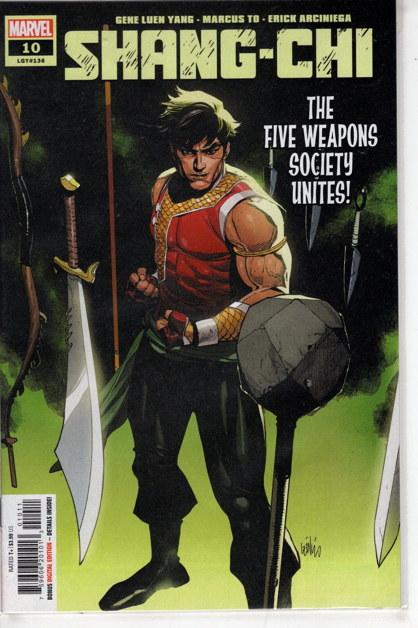 MARVEL PRH COMIC BOOKS SHANG-CHI #10