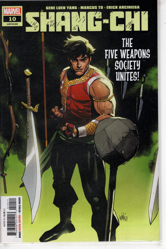 MARVEL PRH COMIC BOOKS SHANG-CHI #10