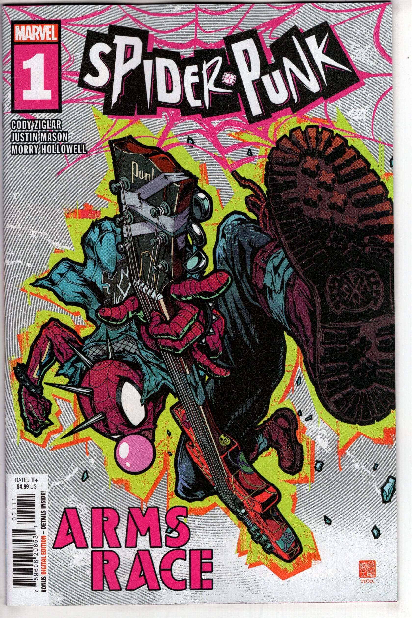 MARVEL PRH COMIC BOOKS SPIDER-PUNK ARMS RACE #1