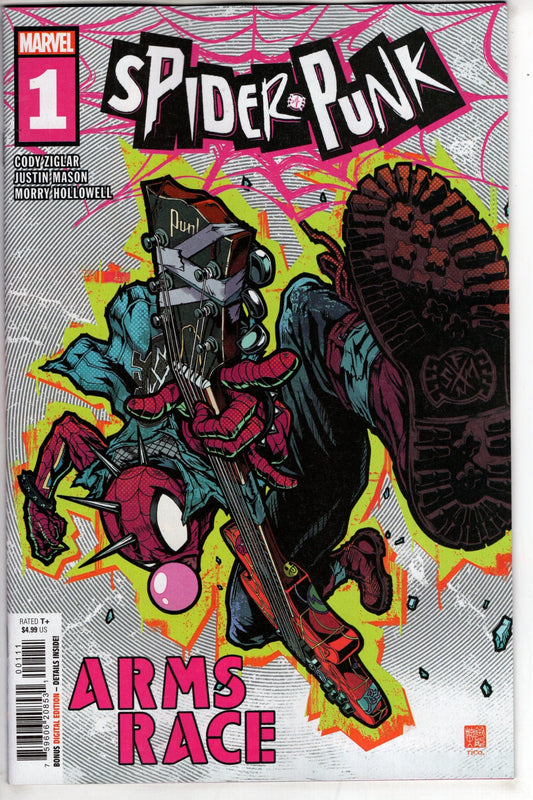 MARVEL PRH COMIC BOOKS SPIDER-PUNK ARMS RACE #1