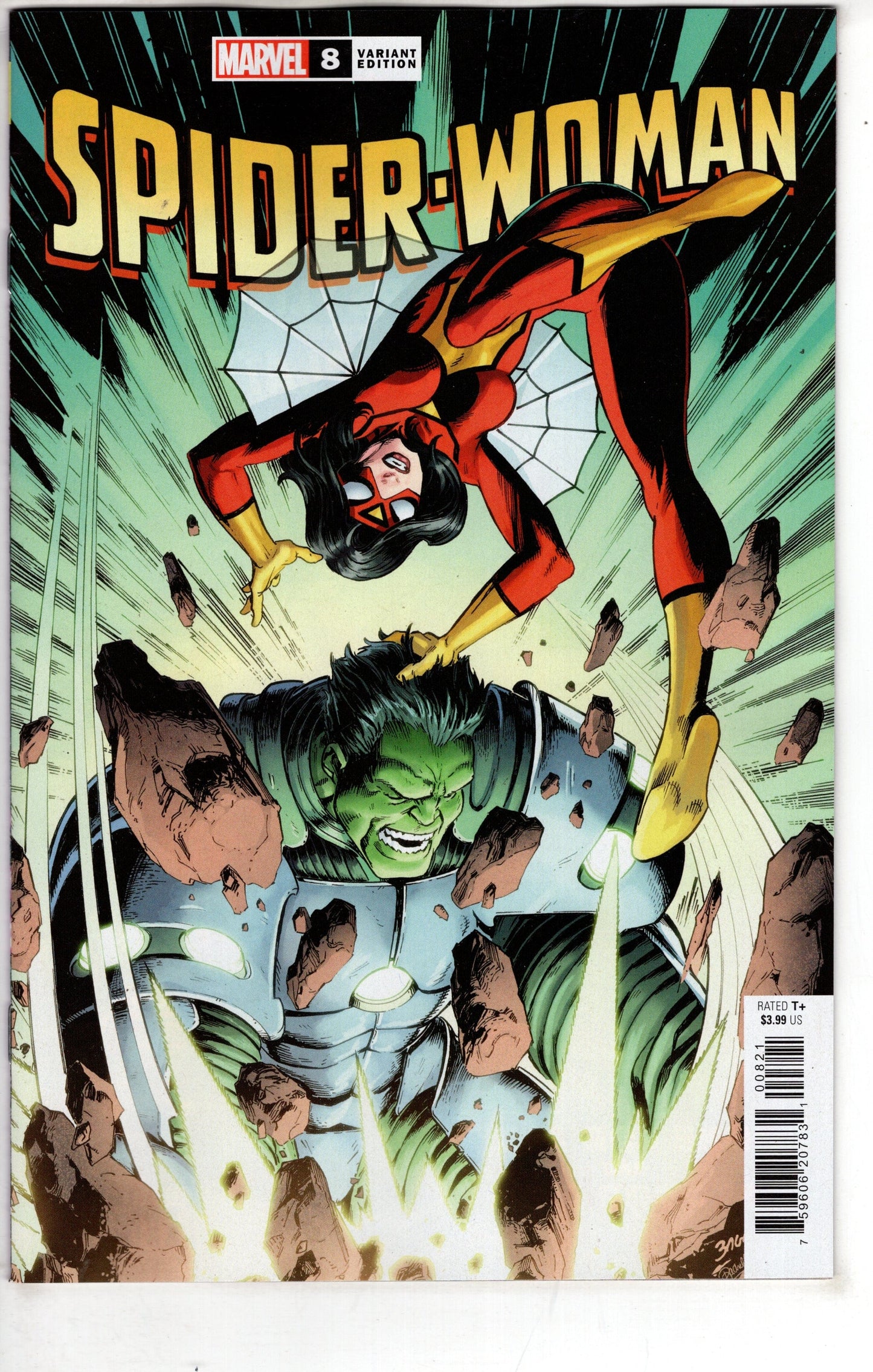 MARVEL PRH COMIC BOOKS SPIDER-WOMAN #8 MARK BAGLEY VAR