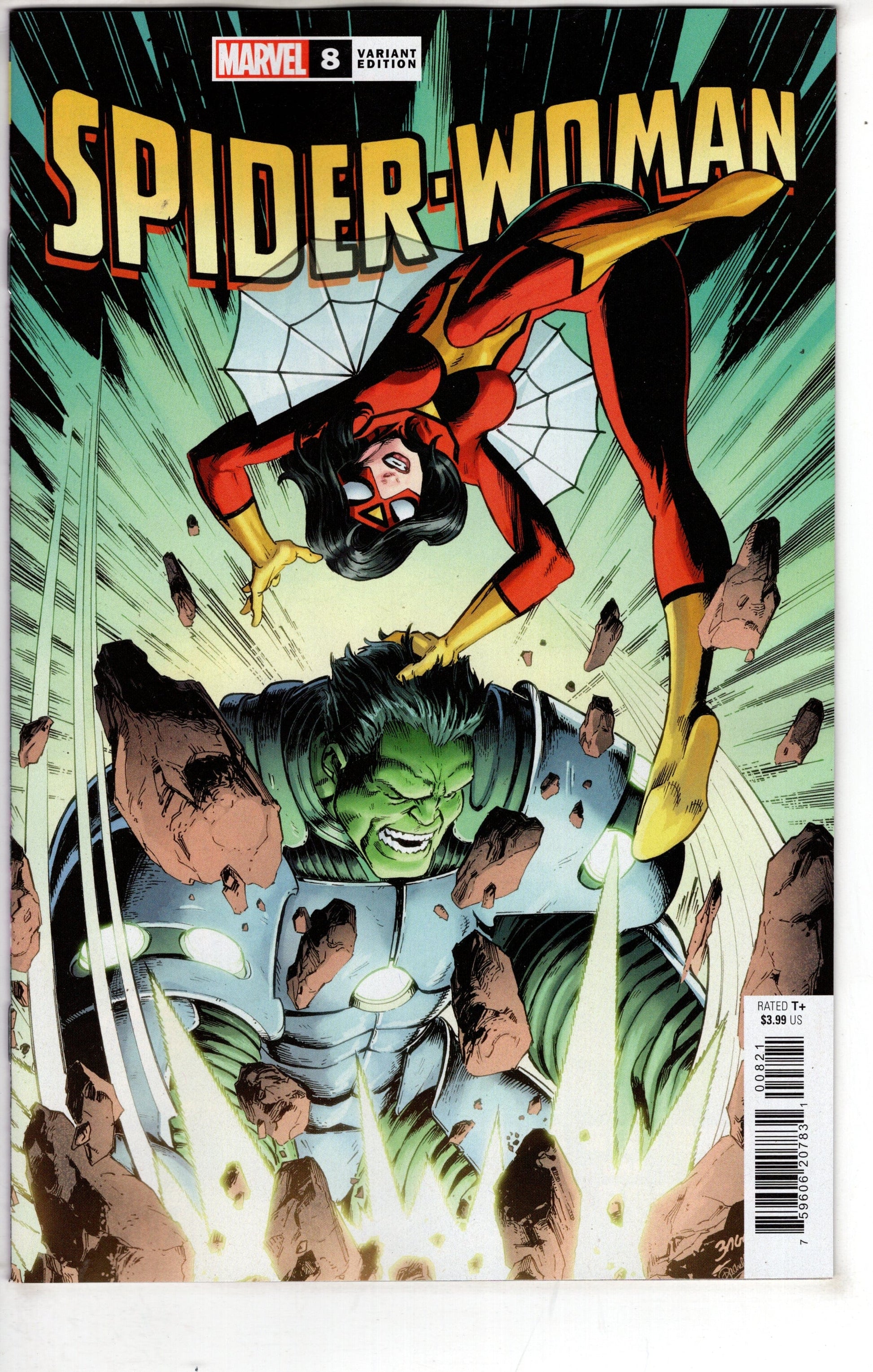 MARVEL PRH COMIC BOOKS SPIDER-WOMAN #8 MARK BAGLEY VAR
