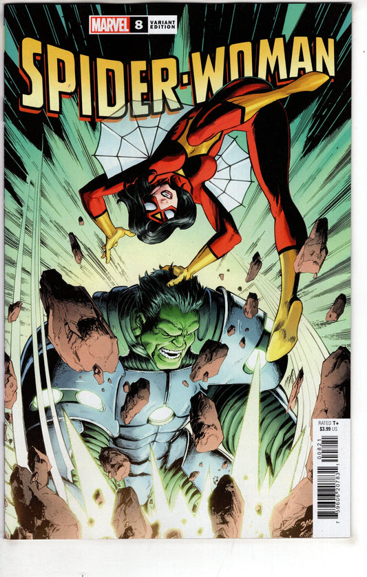 MARVEL PRH COMIC BOOKS SPIDER-WOMAN #8 MARK BAGLEY VAR