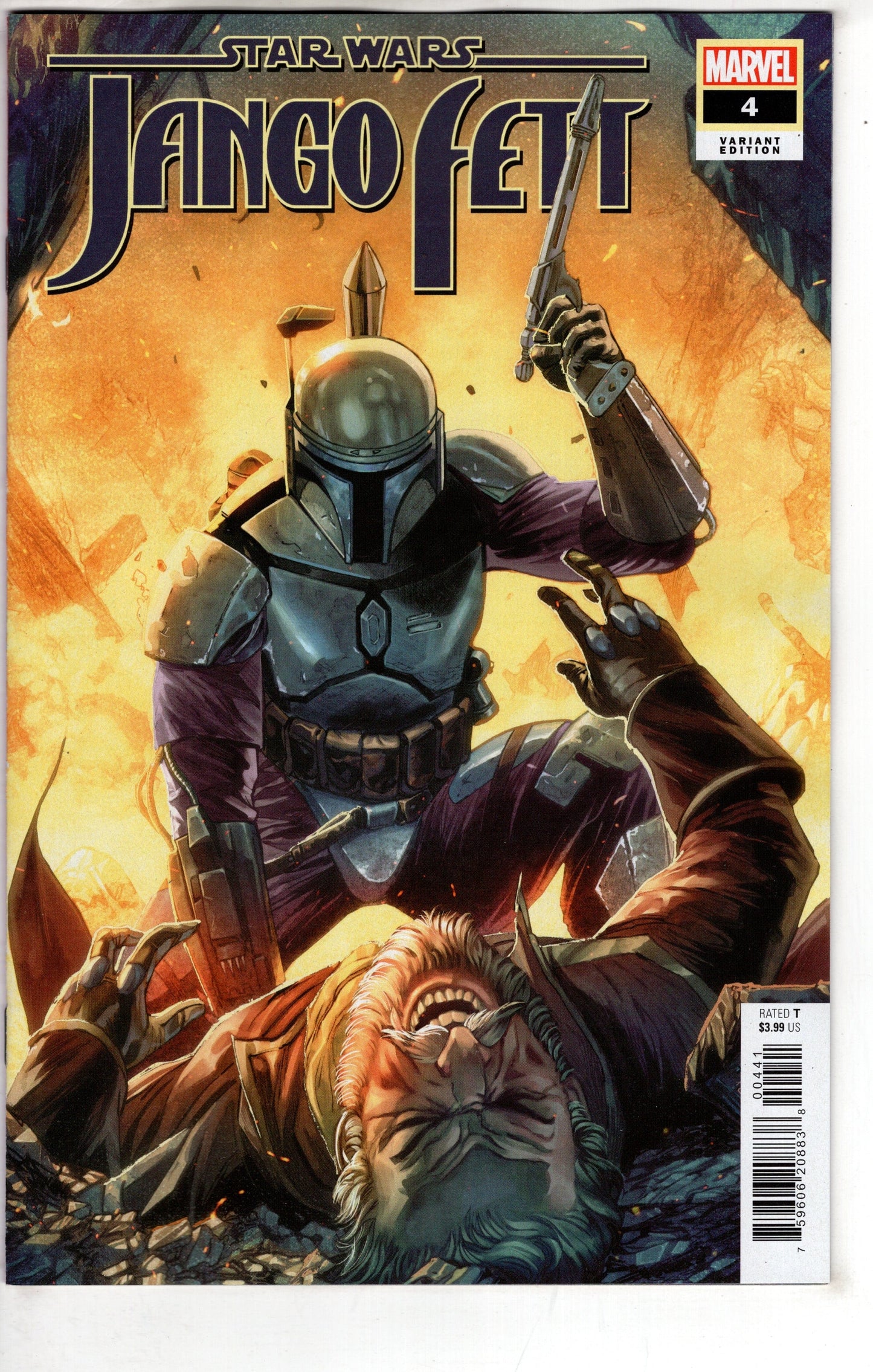 MARVEL PRH COMIC BOOKS STAR WARS JANGO FETT #4 TONY DANIEL VAR