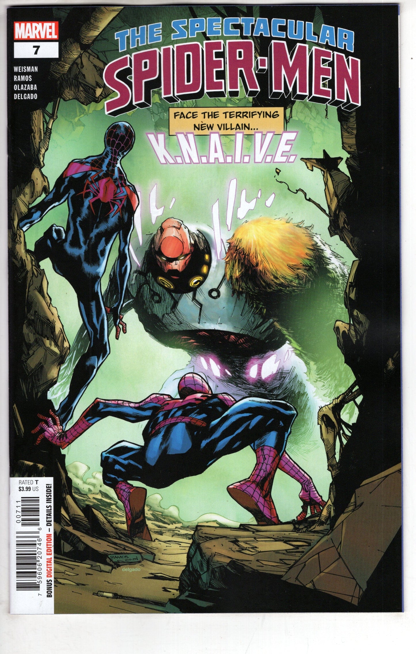 MARVEL PRH COMIC BOOKS THE SPECTACULAR SPIDER-MEN #7