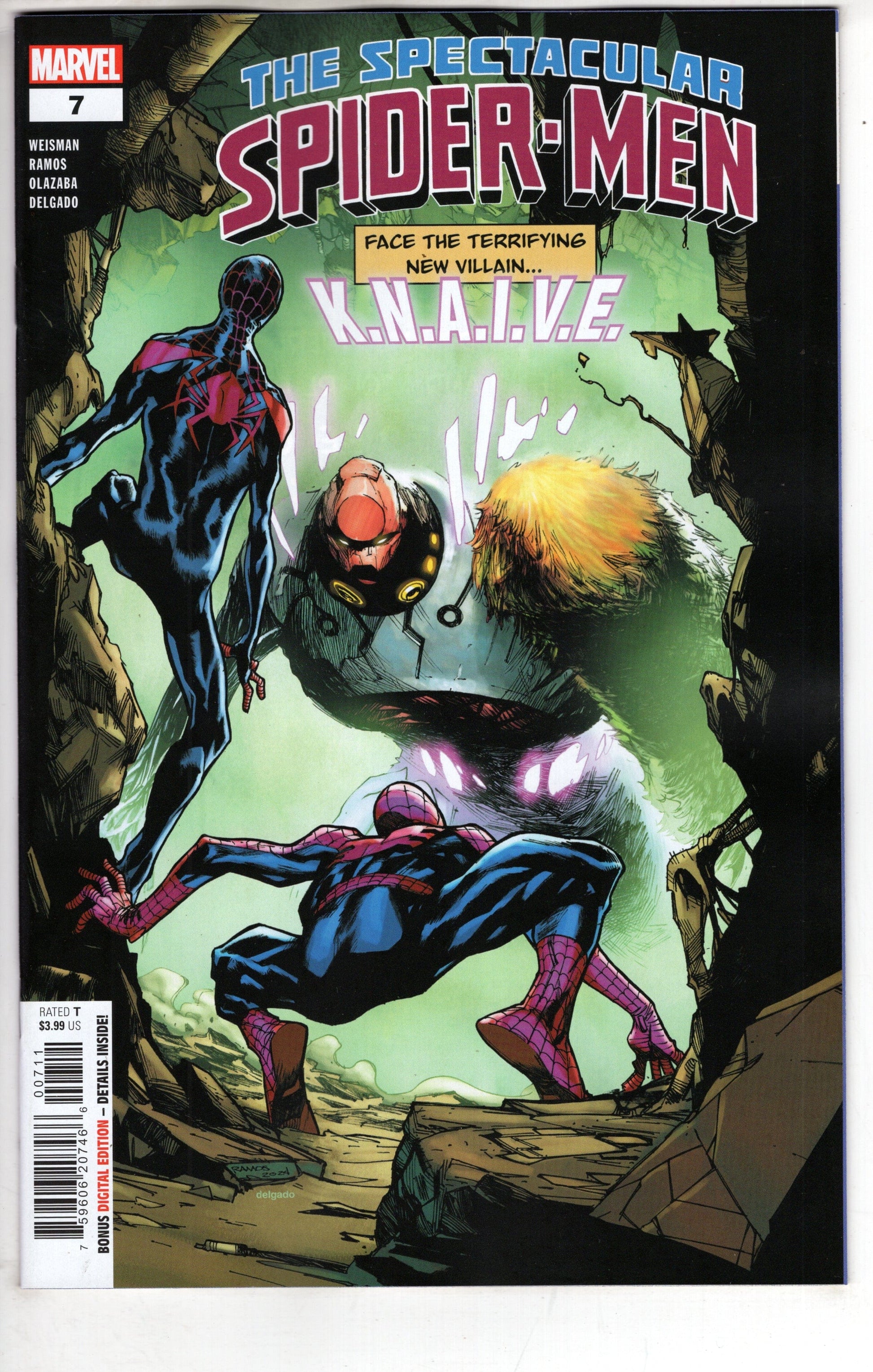MARVEL PRH COMIC BOOKS THE SPECTACULAR SPIDER-MEN #7