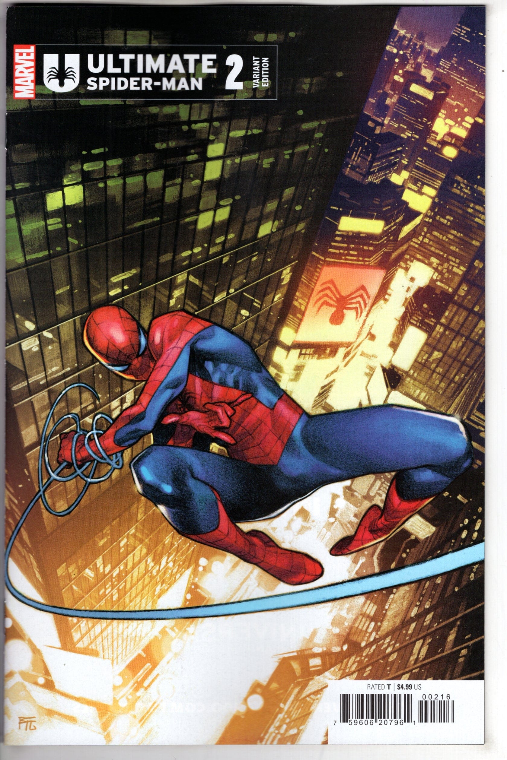 MARVEL PRH COMIC BOOKS ULTIMATE SPIDER-MAN #2 25 COPY INCV DIKE RUAN VAR