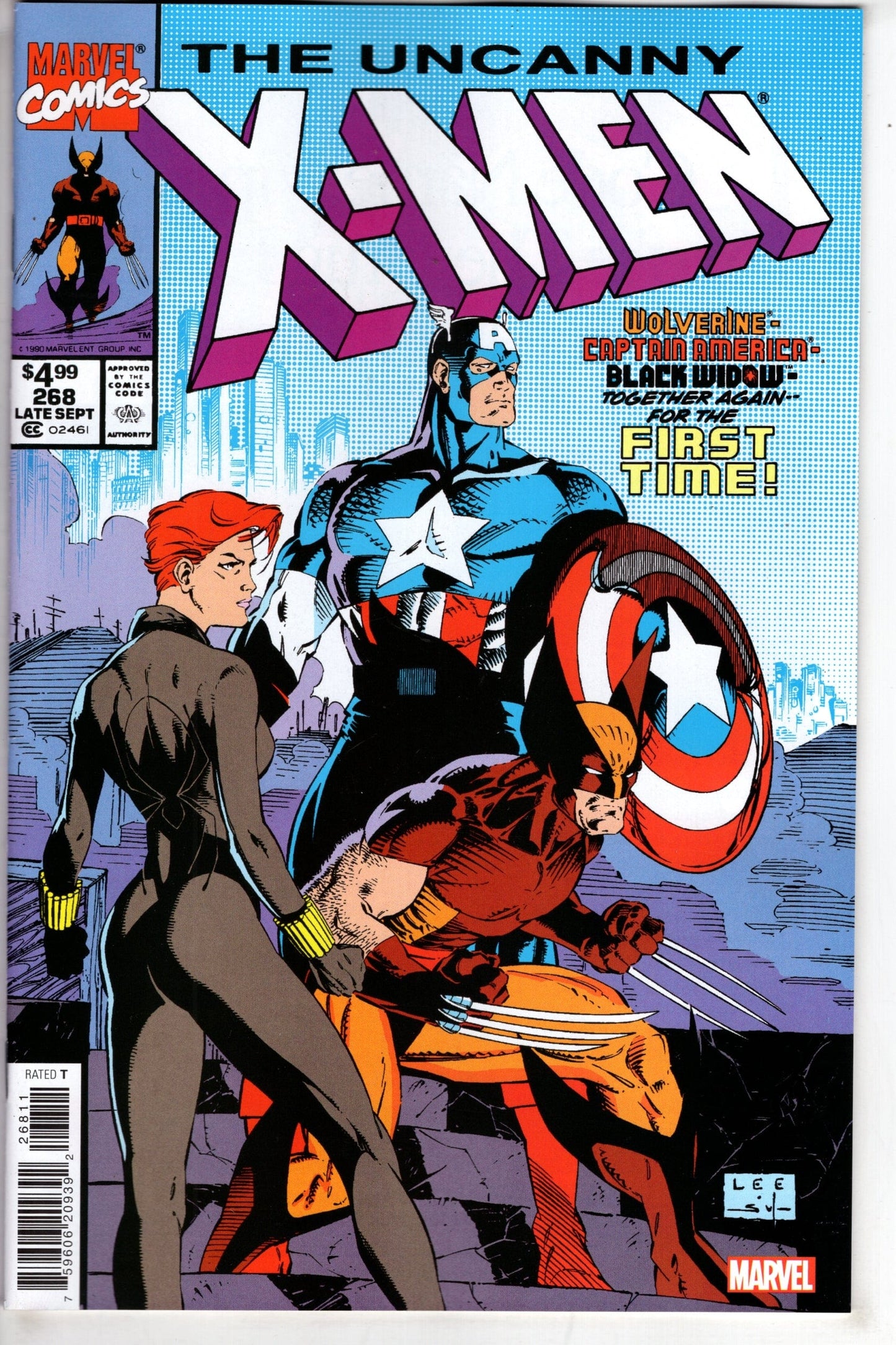 MARVEL PRH COMIC BOOKS UNCANNY X-MEN #268 FASCIMILE EDITION