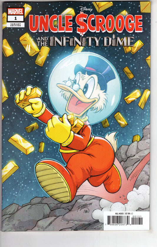 MARVEL PRH COMIC BOOKS UNCLE SCROOGE INFINITY DIME #1 RON LIM VAR